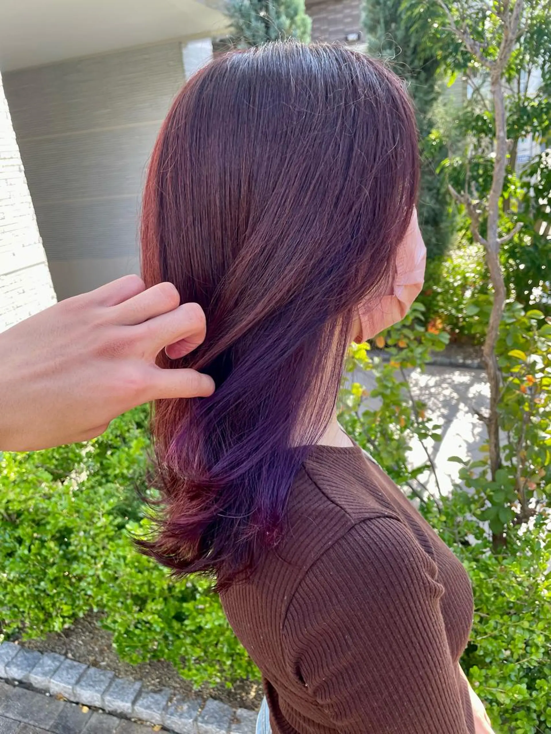 セミロング 亀川蓮 Agu hairのヘアスタイル