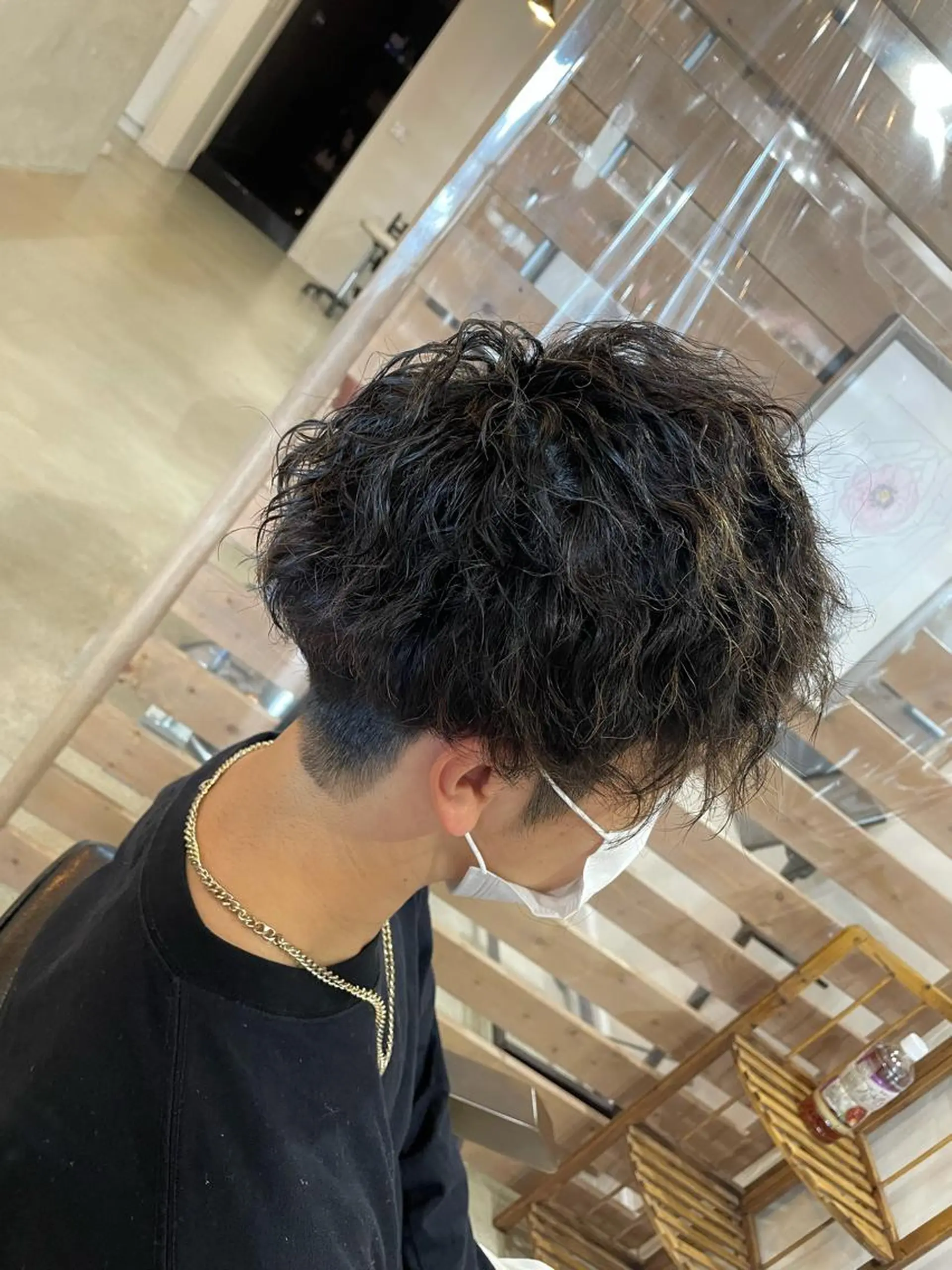 パーマ メンズ カット パーマ GO TODAY SHAiRE  SALON  名古屋店所属・miho 🌼🌼🌼のヘアスタイル