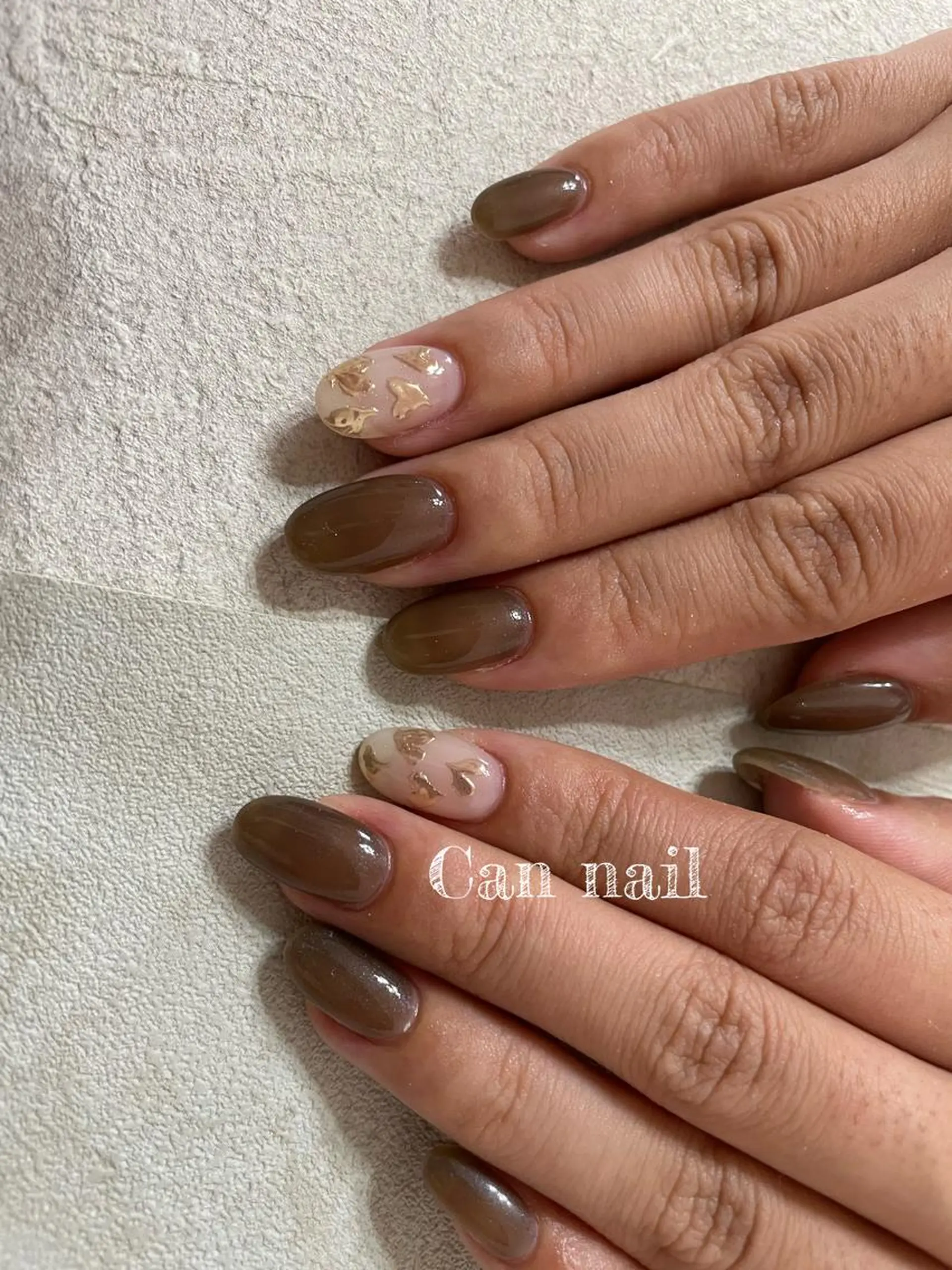 ミディアム ネイル Parfum パルファンのネイルデザイン