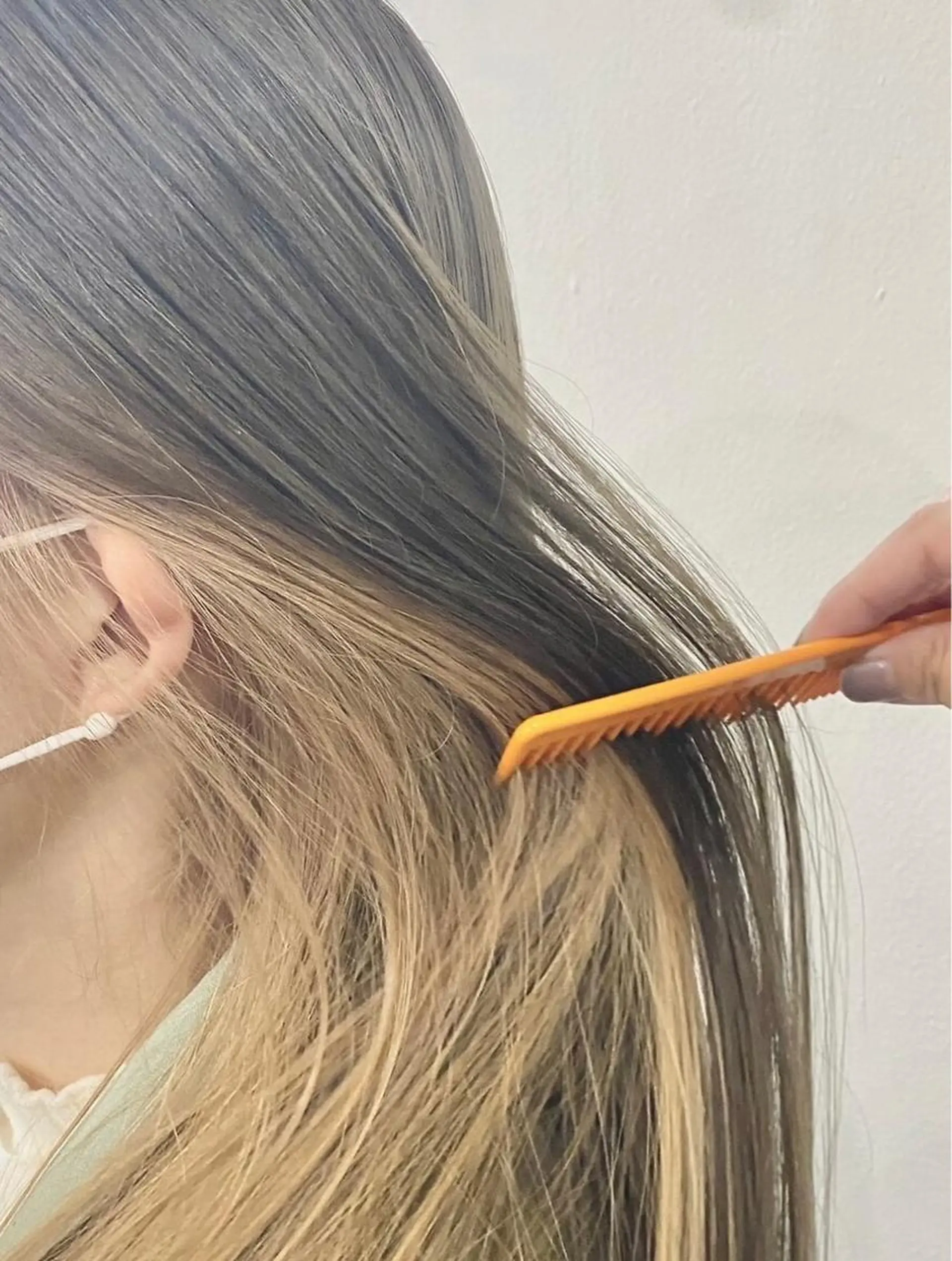 ロング カット ヘアカラー トリートメント 🌼U24 ヘアデザインラボのヘアスタイル