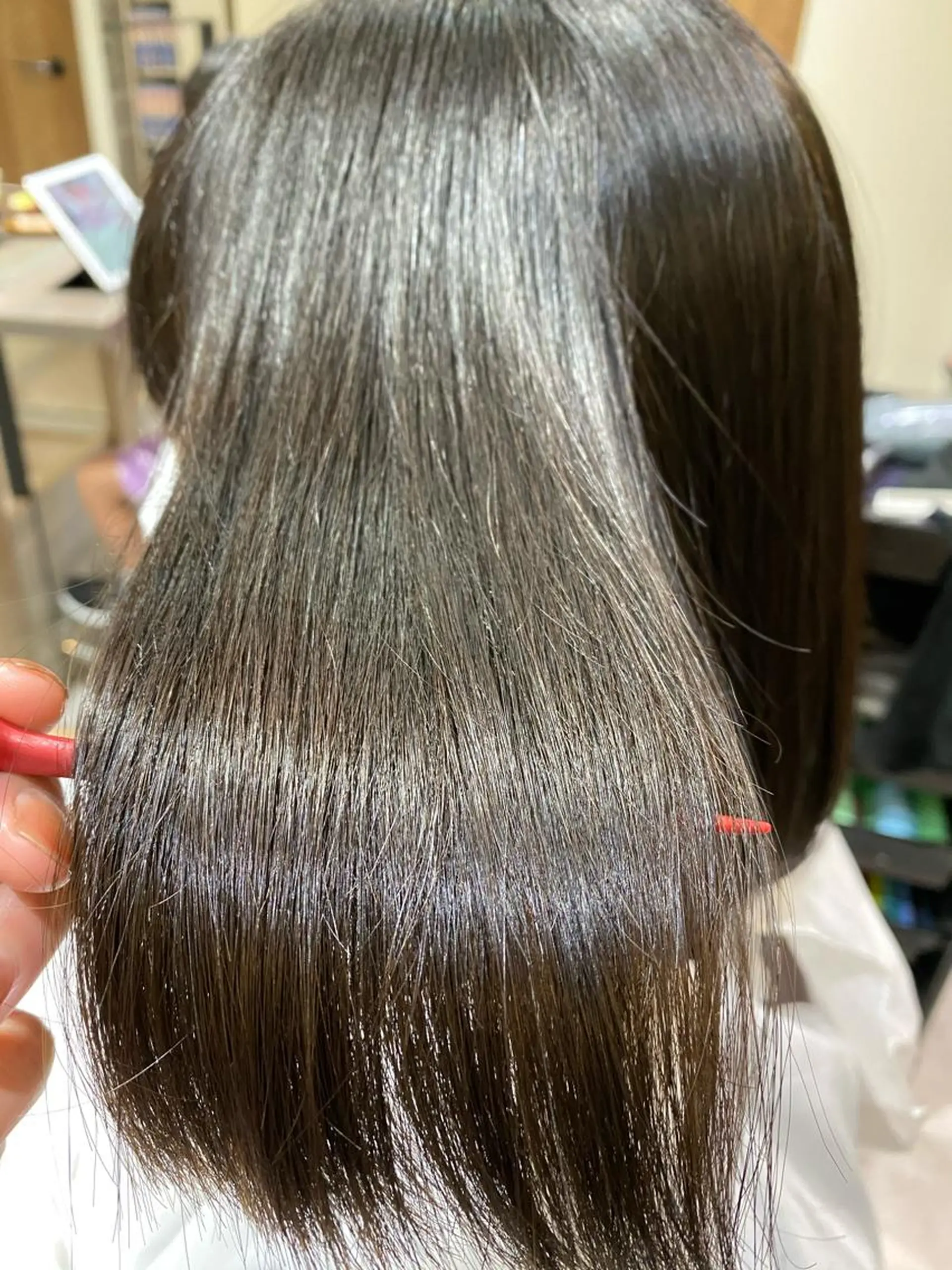 ロング 髪質改善 カット トリートメント a-o岡野　こやま しんぺいのヘアスタイル