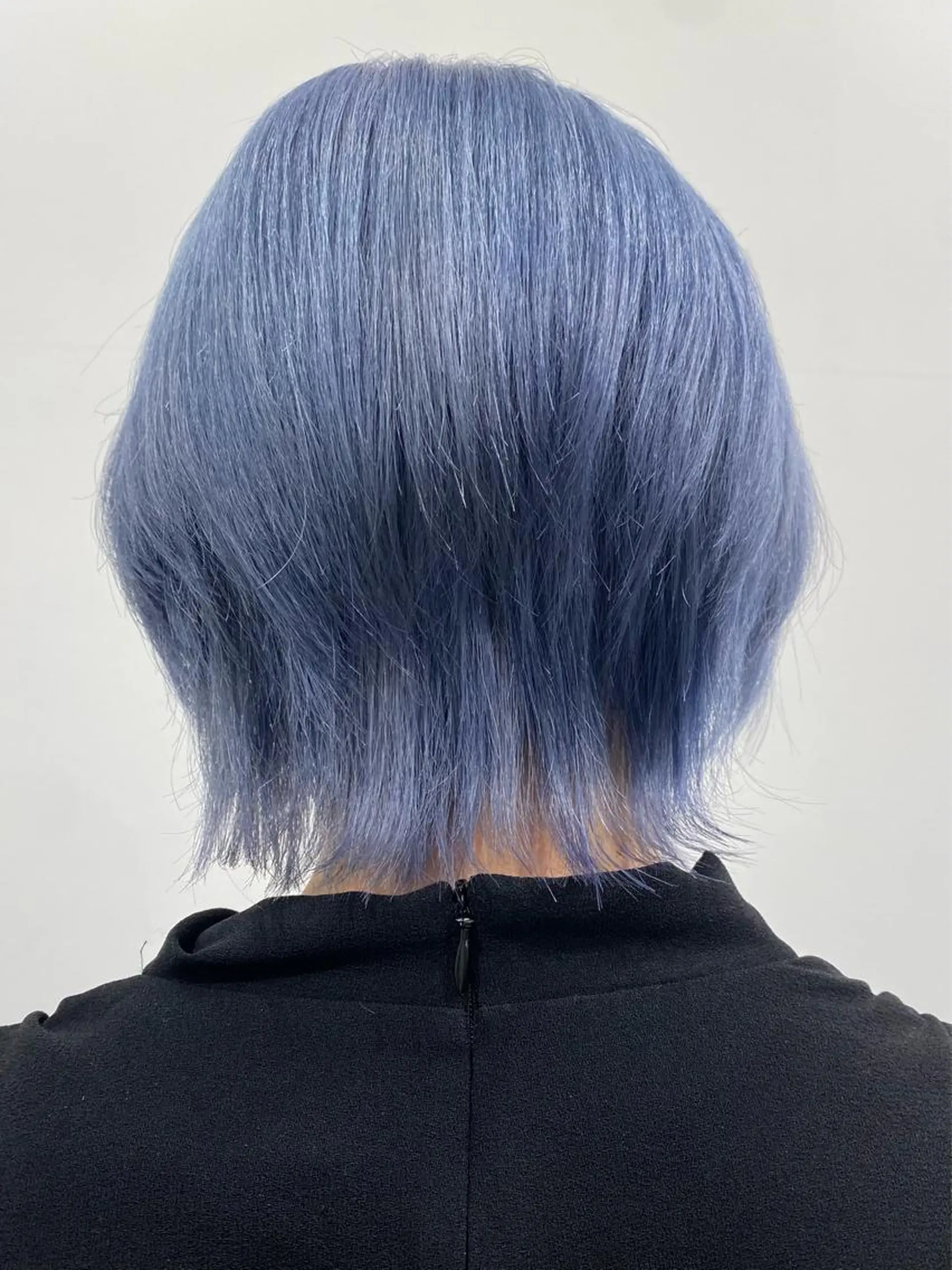 ショート カラー ヘアアレンジ ブルーカラー ブルーラベンダー ラベンダーカラー ショートヘア ウルフカット カット ヘアカラー ［似合わせヘア］ ✂︎OGURO✂︎のヘアスタイル