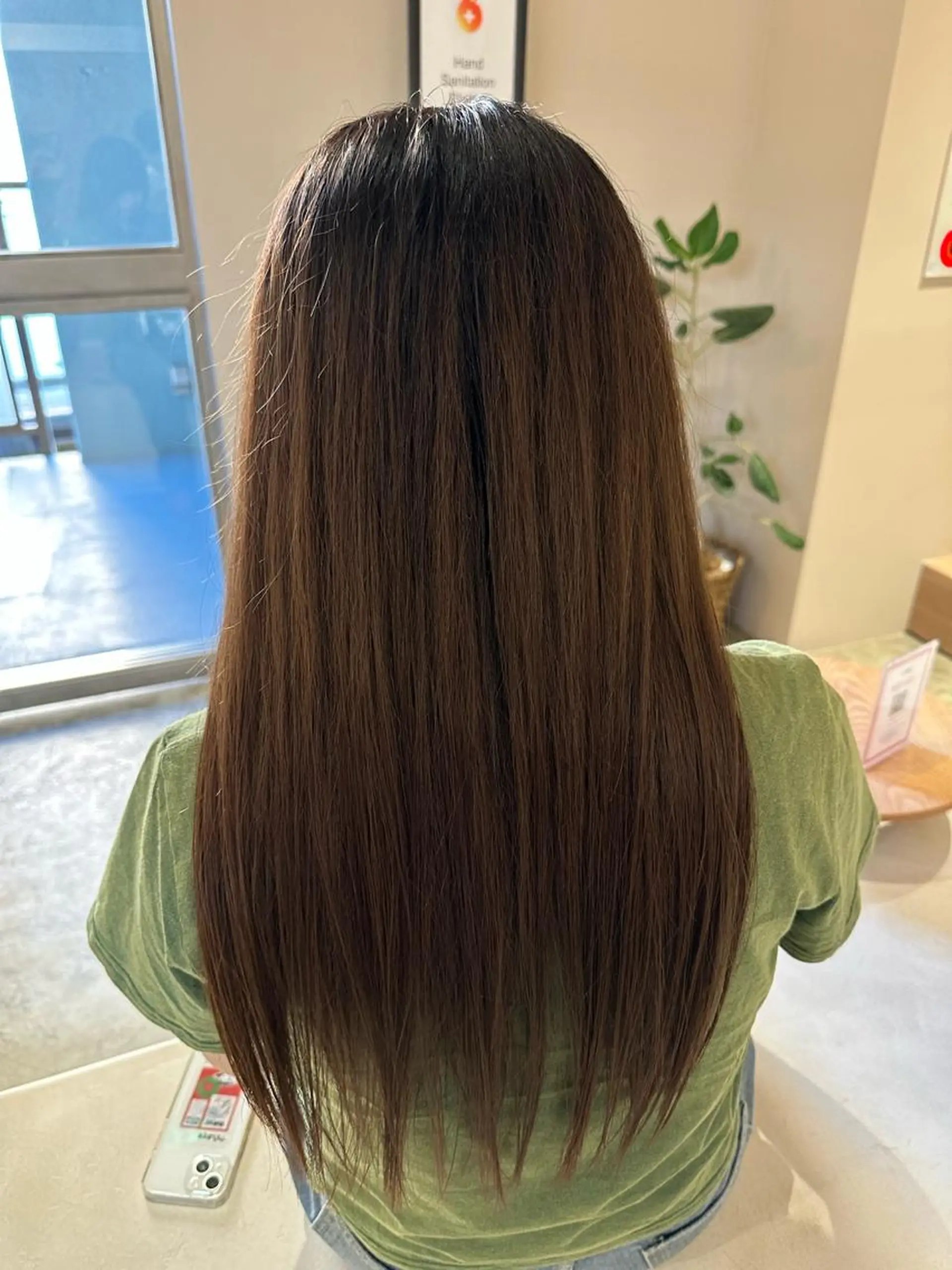 ロング 髪質改善 トリートメント 飯島 美海のヘアスタイル