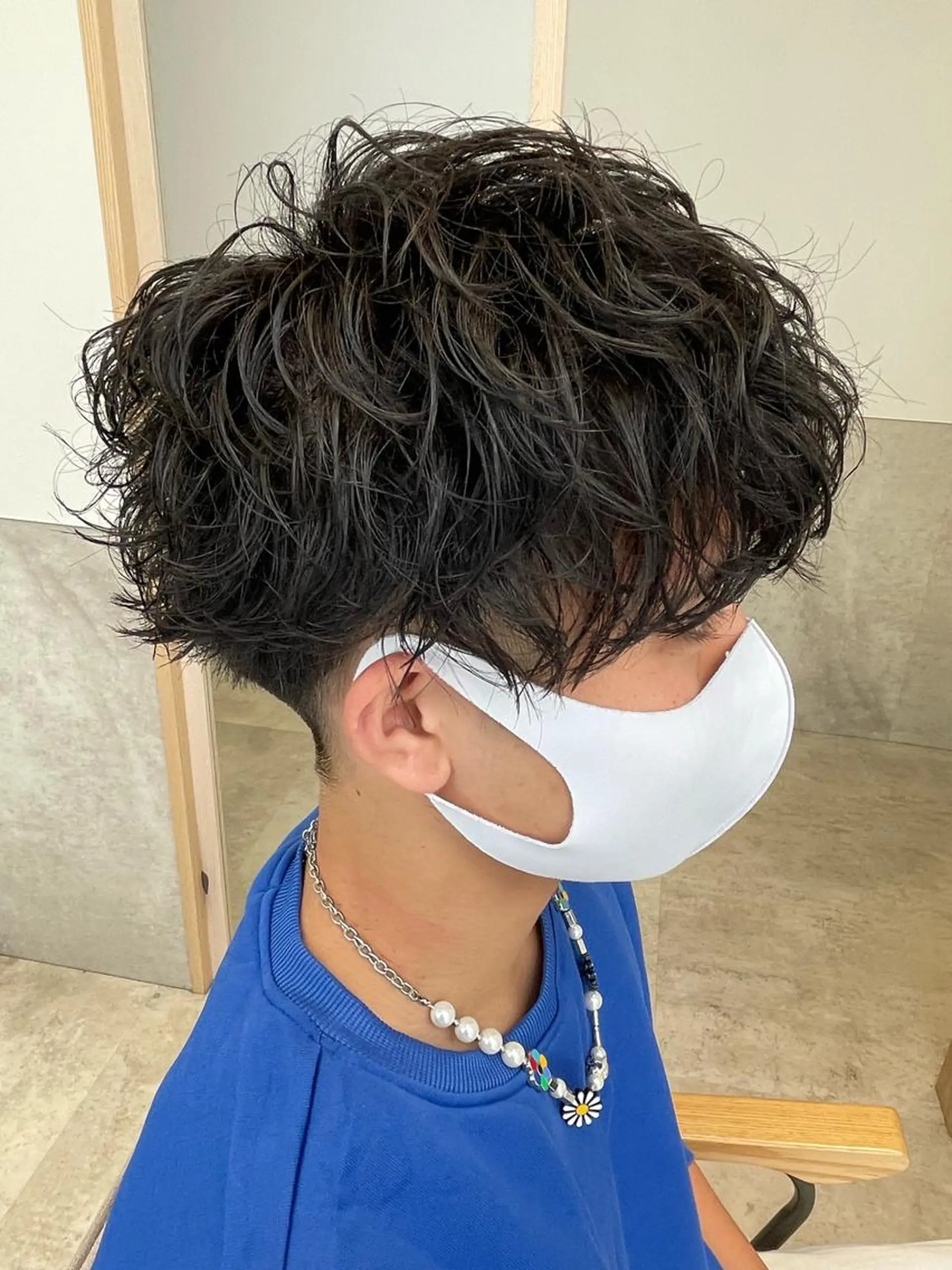 ショート カット パーマ GO TODAY シェアサロン 名古屋パルコ店所属・メンズカット/ 名古屋栄/村田亮太のヘアスタイル