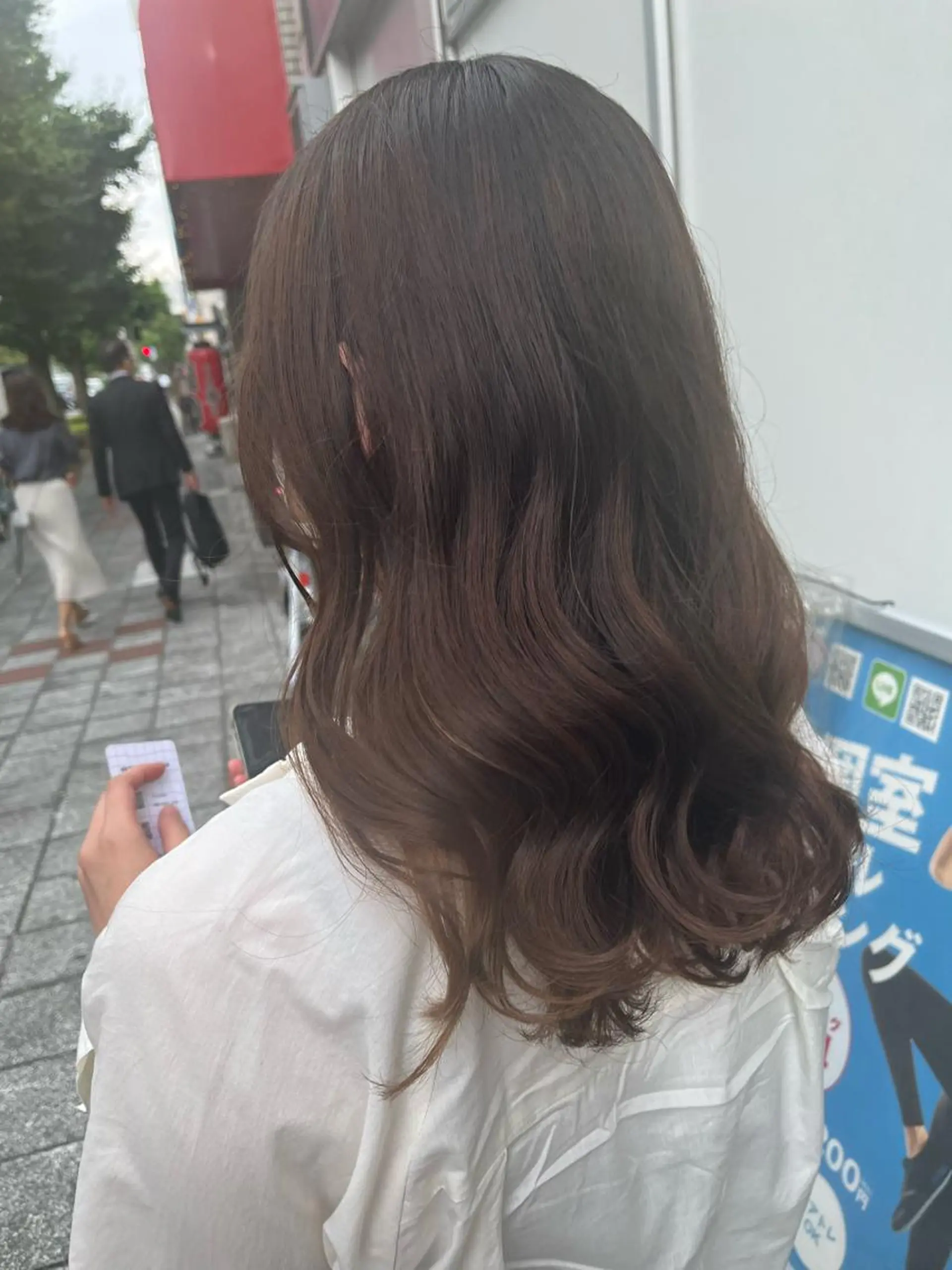 ロング カラー SIKI yuuna モテ韓国ヘア☁️のヘアスタイル