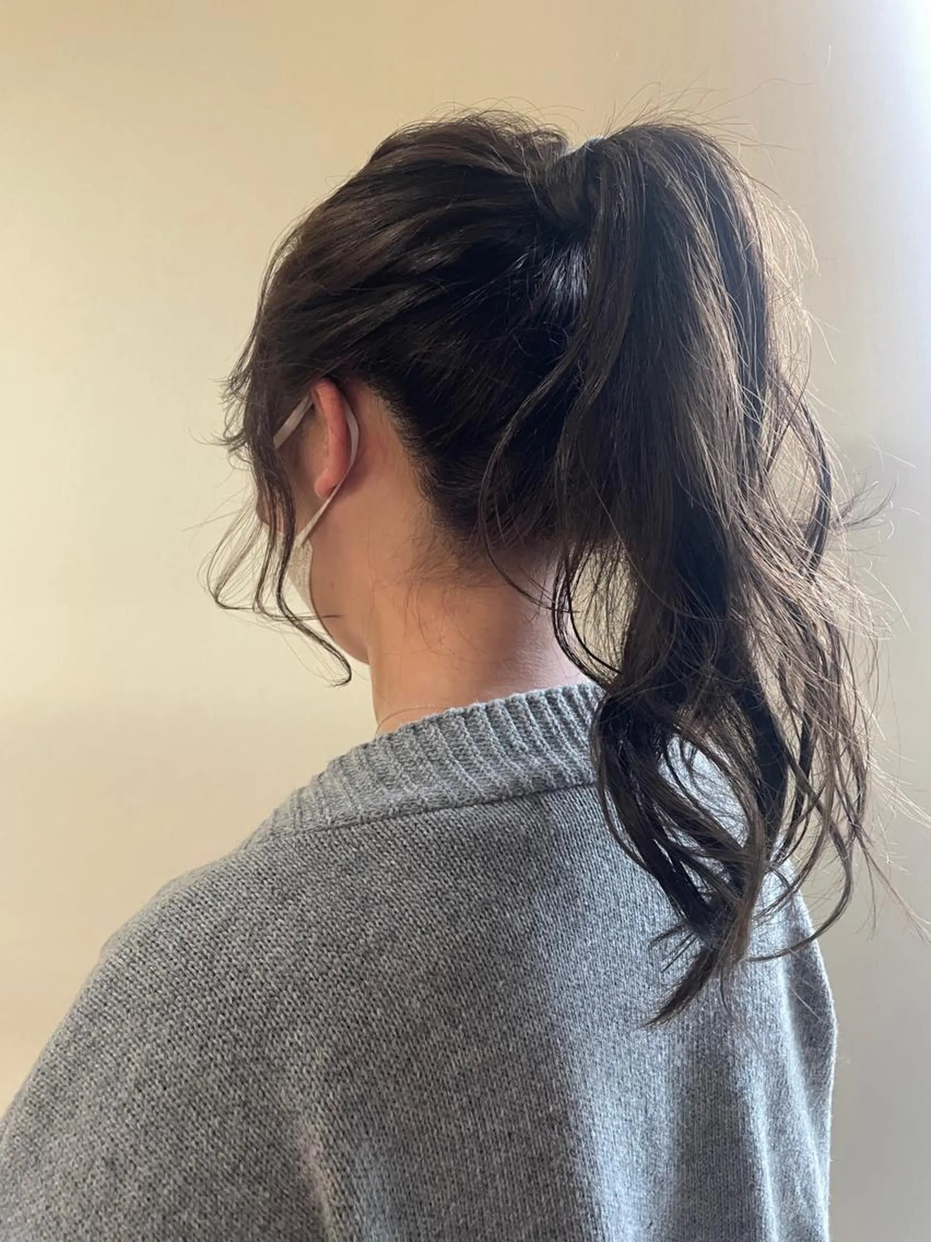 ロング カラー ヘアアレンジ 三浦 瑠璃のヘアスタイル