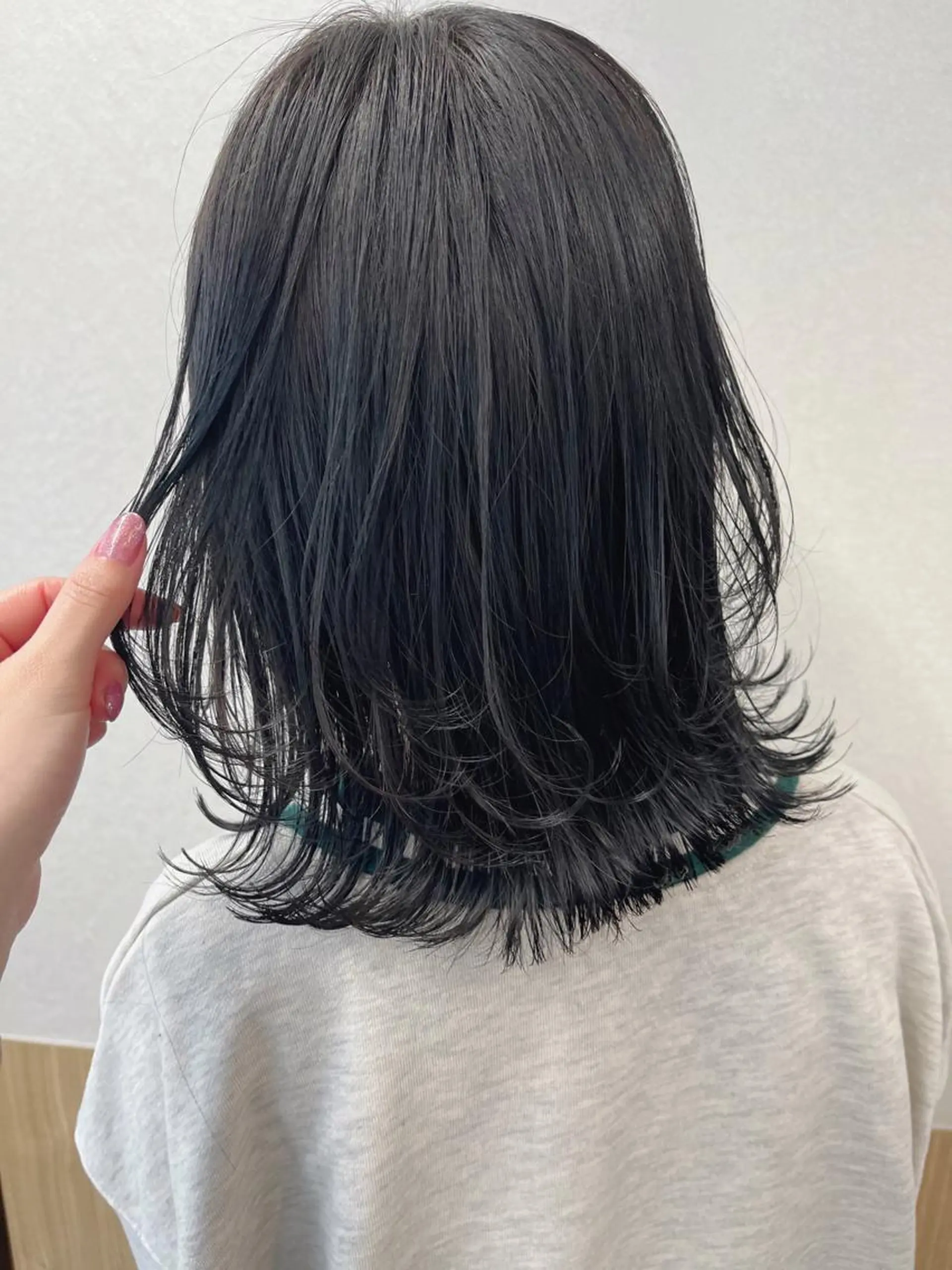 ミディアム カラー パーマ ヘアアレンジ カット ヘアカラー Riposo.所属・✨似合わせカラー✨ 奈須晴香のヘアスタイル