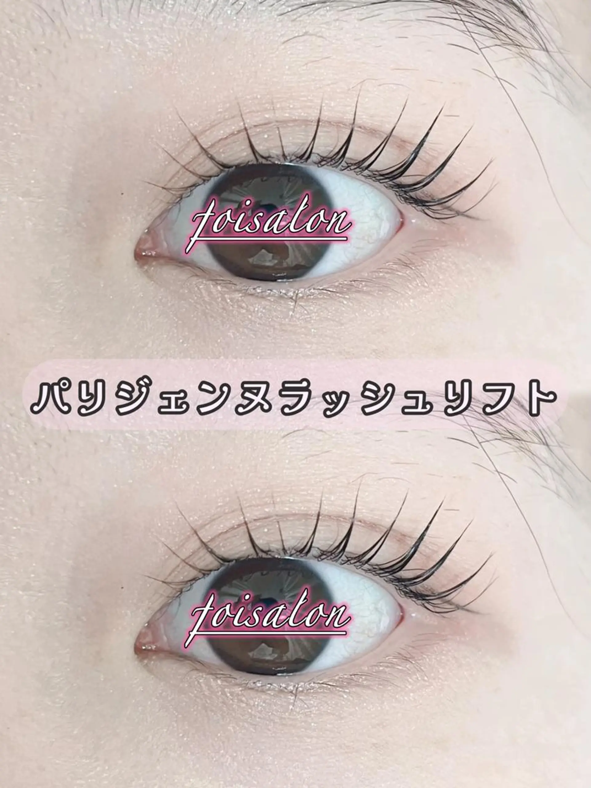 マツエク・マツパ 束感まつ毛 フラットラッシュ パリジェンヌラッシュリフト ワンホンマツエク マツパ foisalon 大久保店のマツエク・マツパデザイン