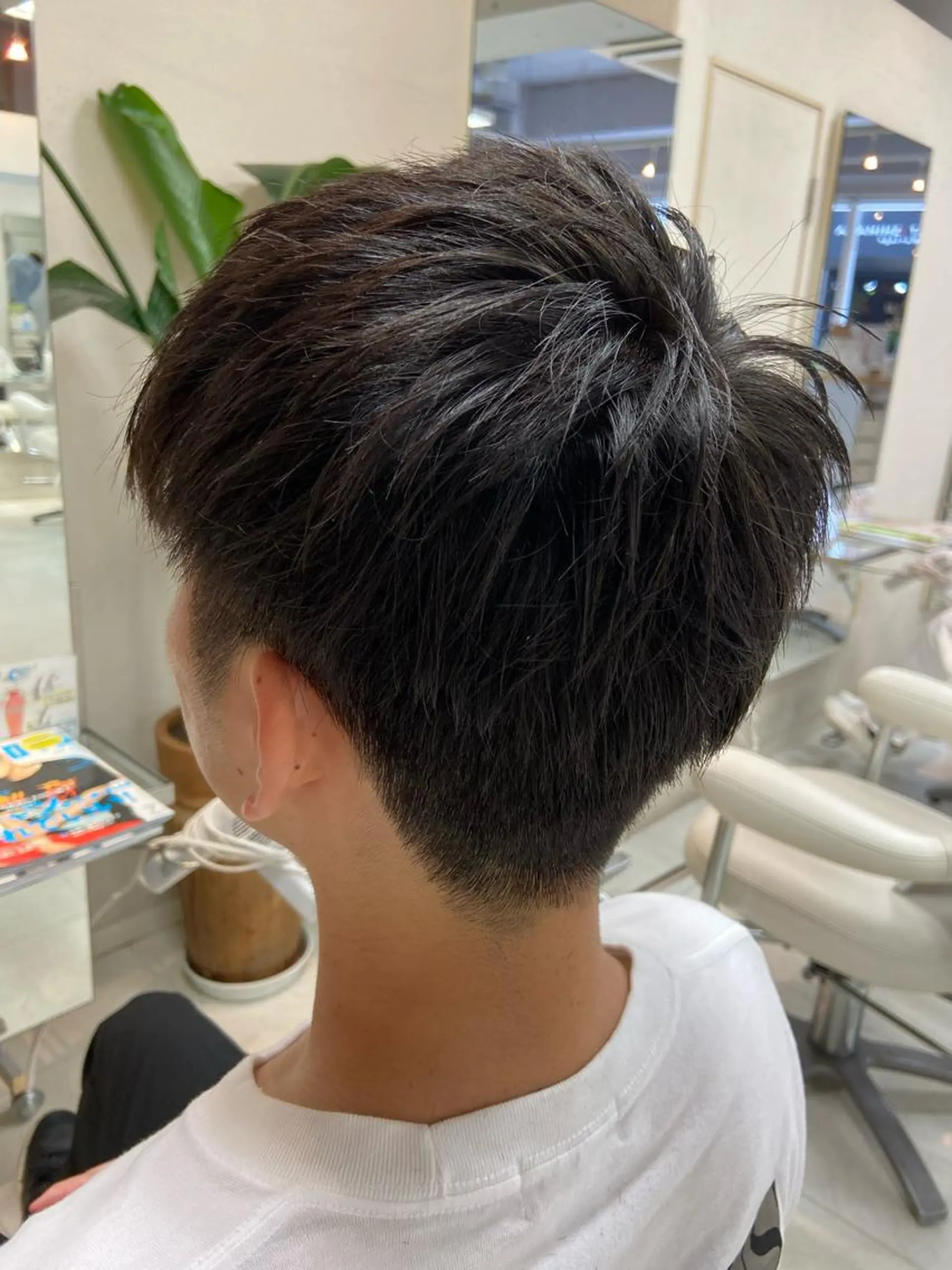 メンズ カット トリートメント 菊地 美憂のヘアスタイル