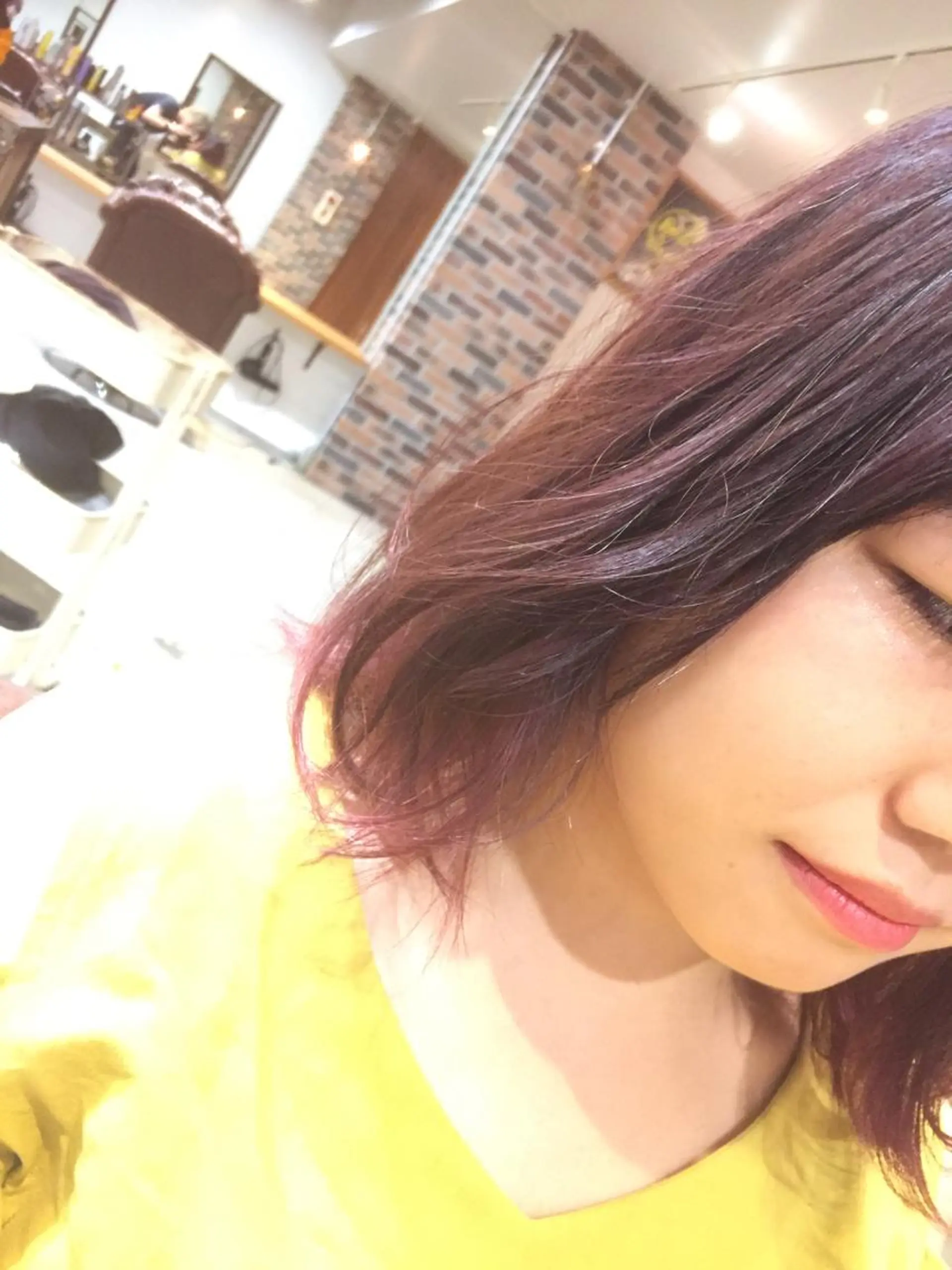 ショート カラー ピンクカラー レッドカラー 竹嶌 健吾のヘアスタイル