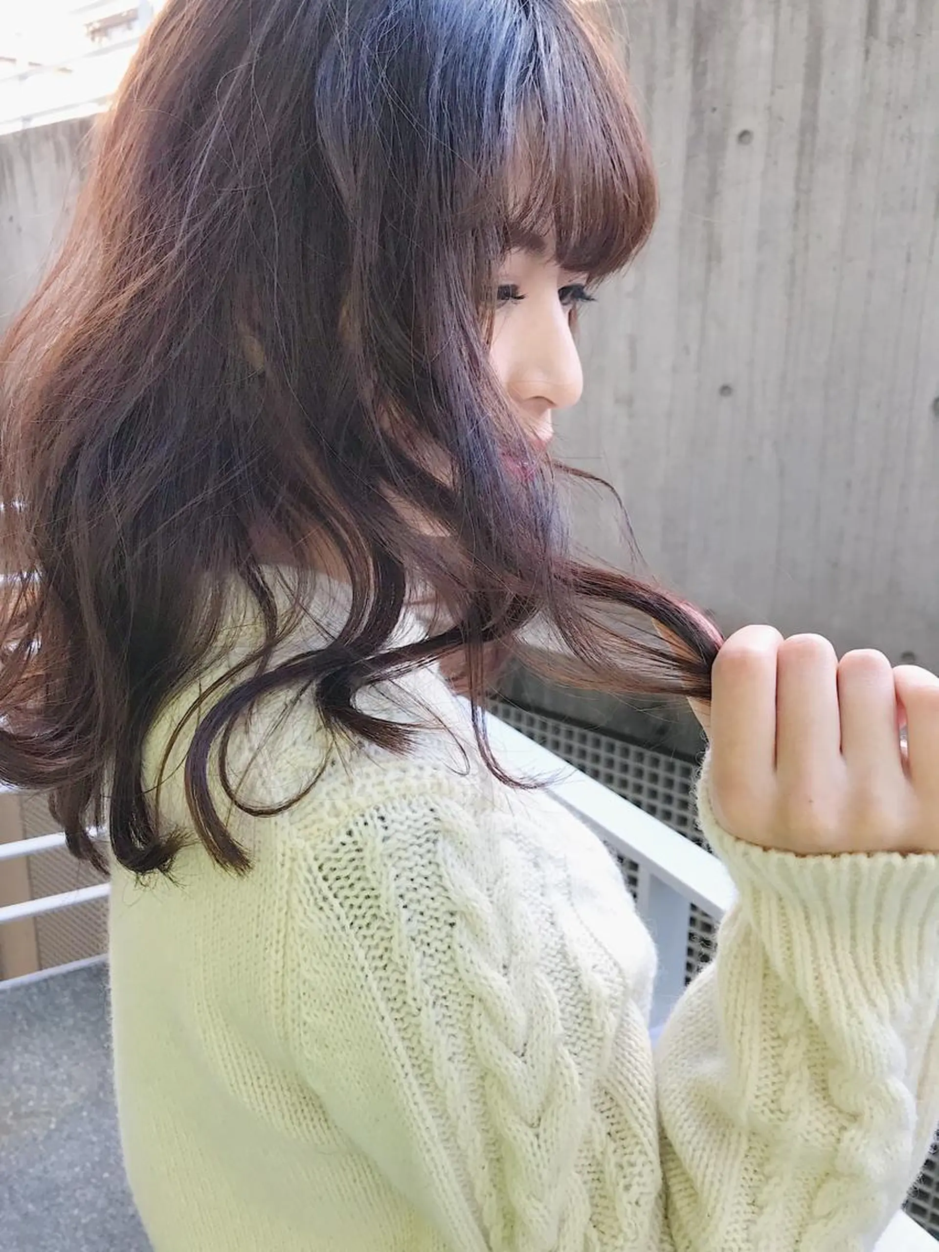 ミディアム ヘアアレンジ レイヤーカット/艶髪 🎀笠原 優花🎀のヘアスタイル