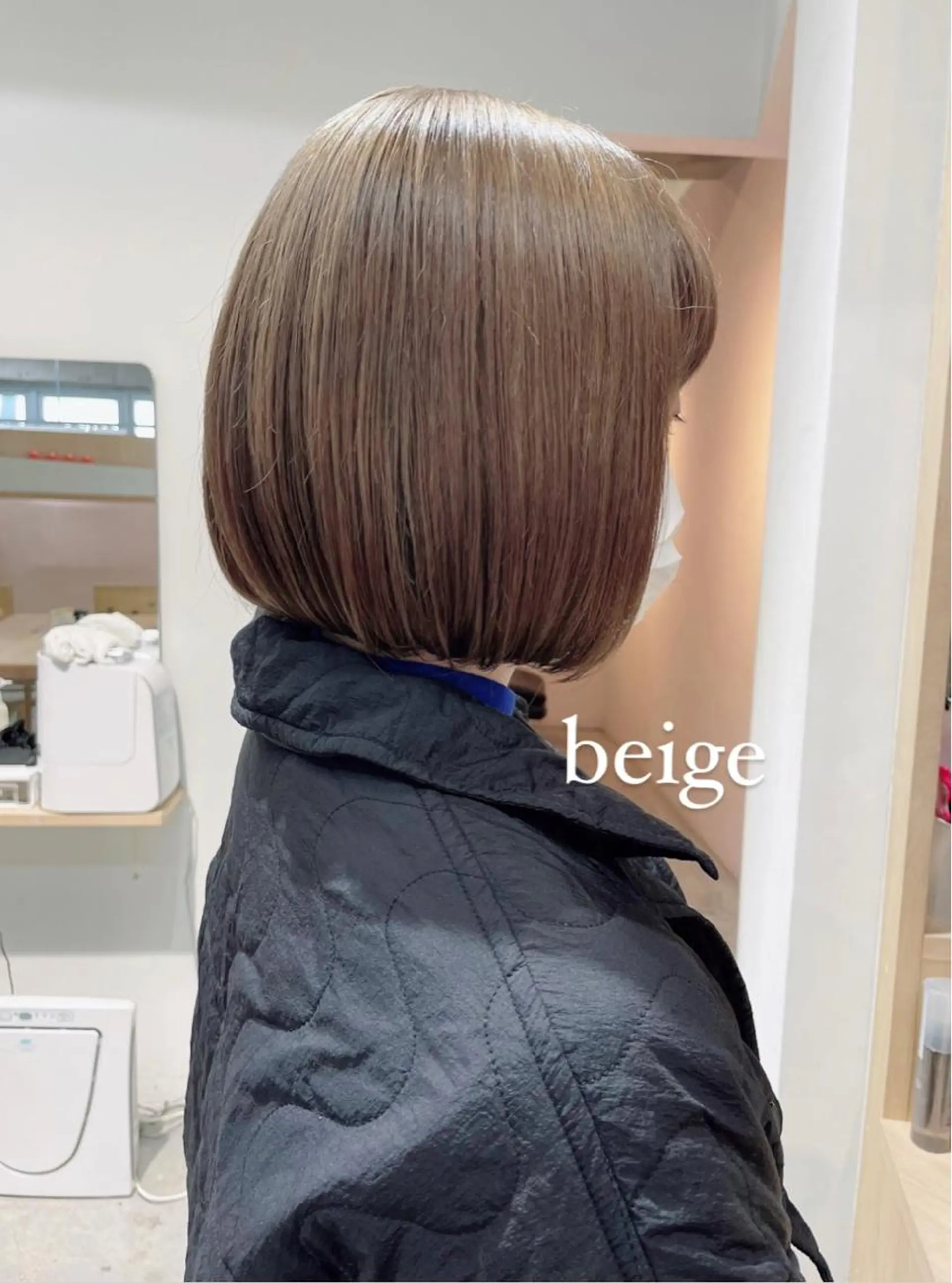 ミディアム くびれヘア 似合わせカット 小顔カット ヘアカラー トリートメント カラー得意【梅田】 瀧本友梨乃のヘアスタイル