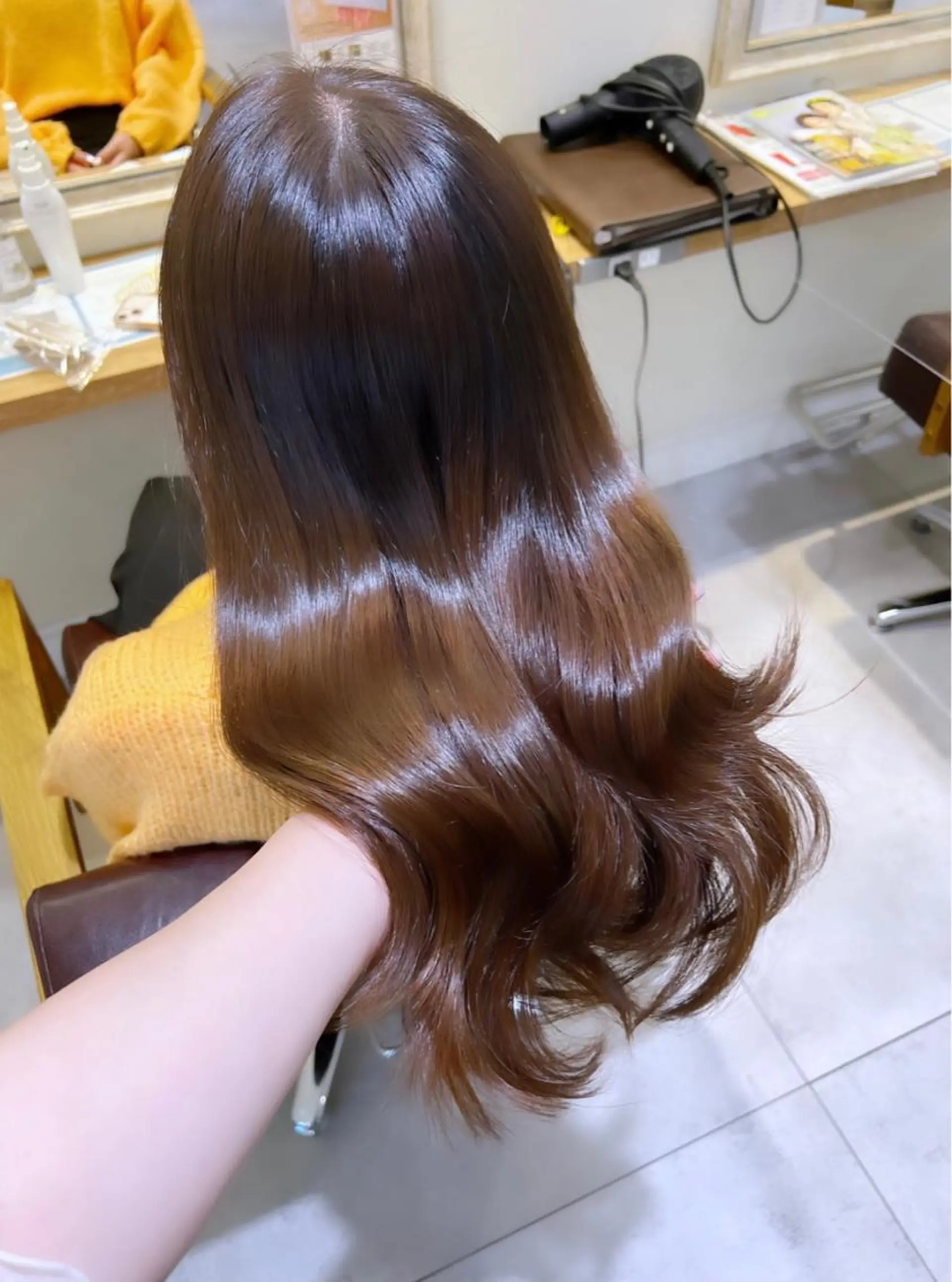 ロング カラー カット ヘアカラー 韓国ヘア×髪質改善 /yoshikaのヘアスタイル