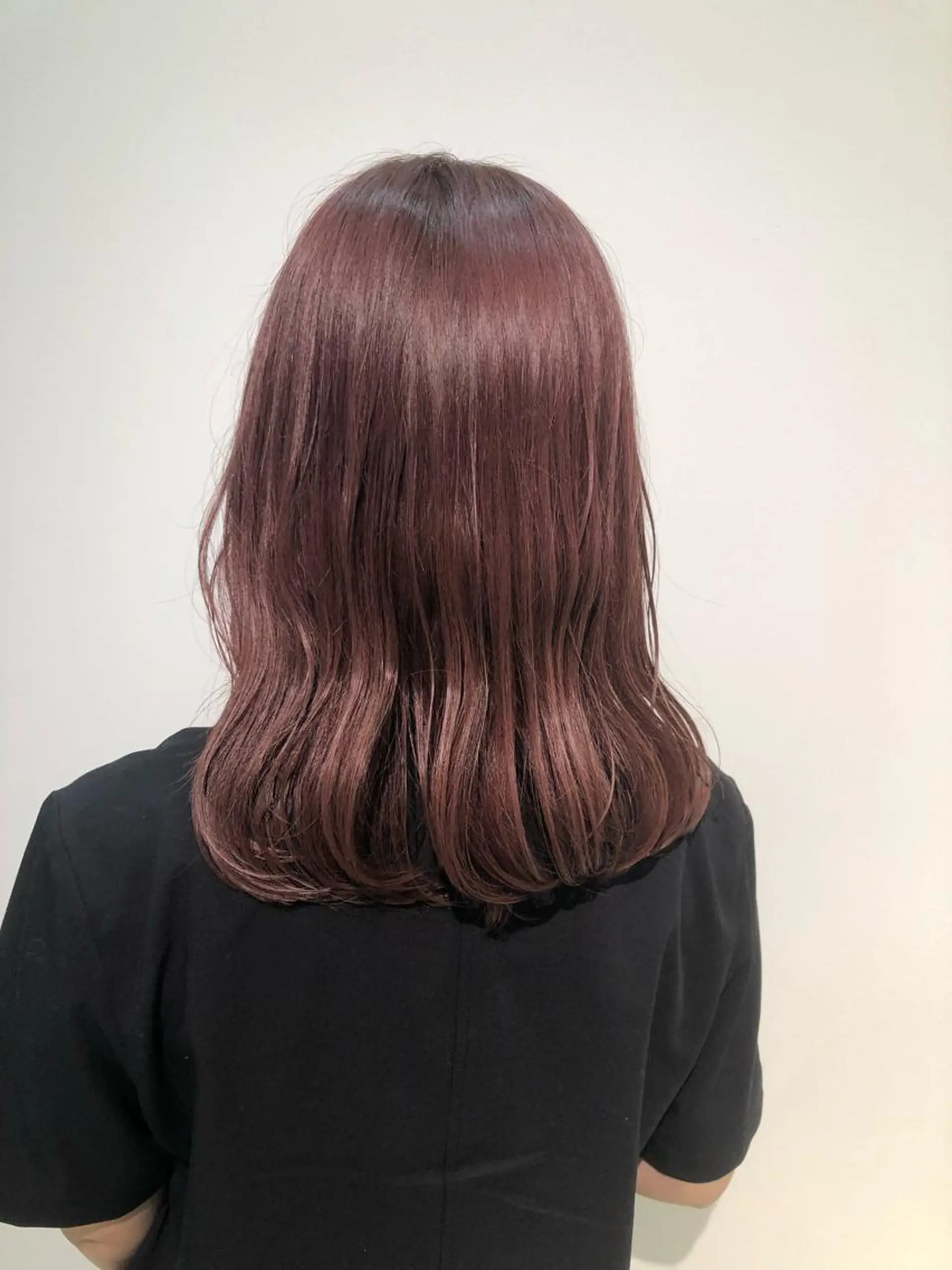 セミロング カラー ラベンダーカラー ピンクカラー ピンクラベンダー レイヤー/お顔まわり 暖色カラー🍑Amiのその他イメージ