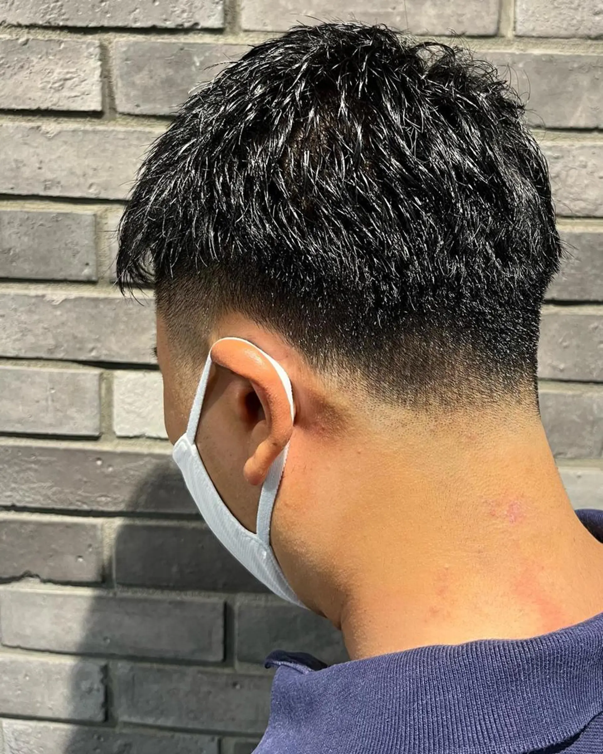 ショート カラー メンズ 学生（メンズ向け） メンズショート ツーブロック 黒髪 外国人風カラー 🌿ヤマグチ ユウキ🌿のヘアスタイル