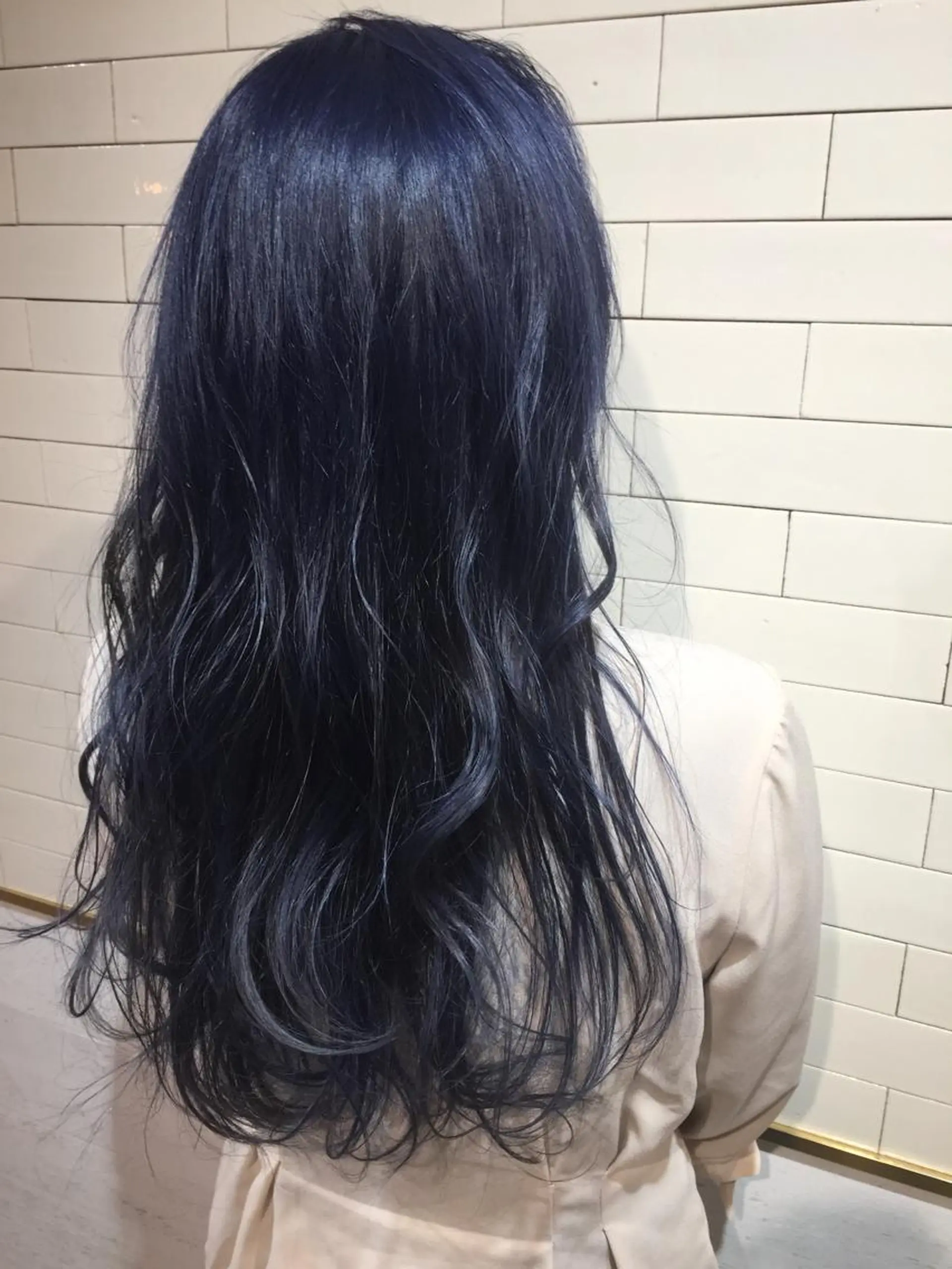 ロング カラー 田添 幹宜のヘアスタイル