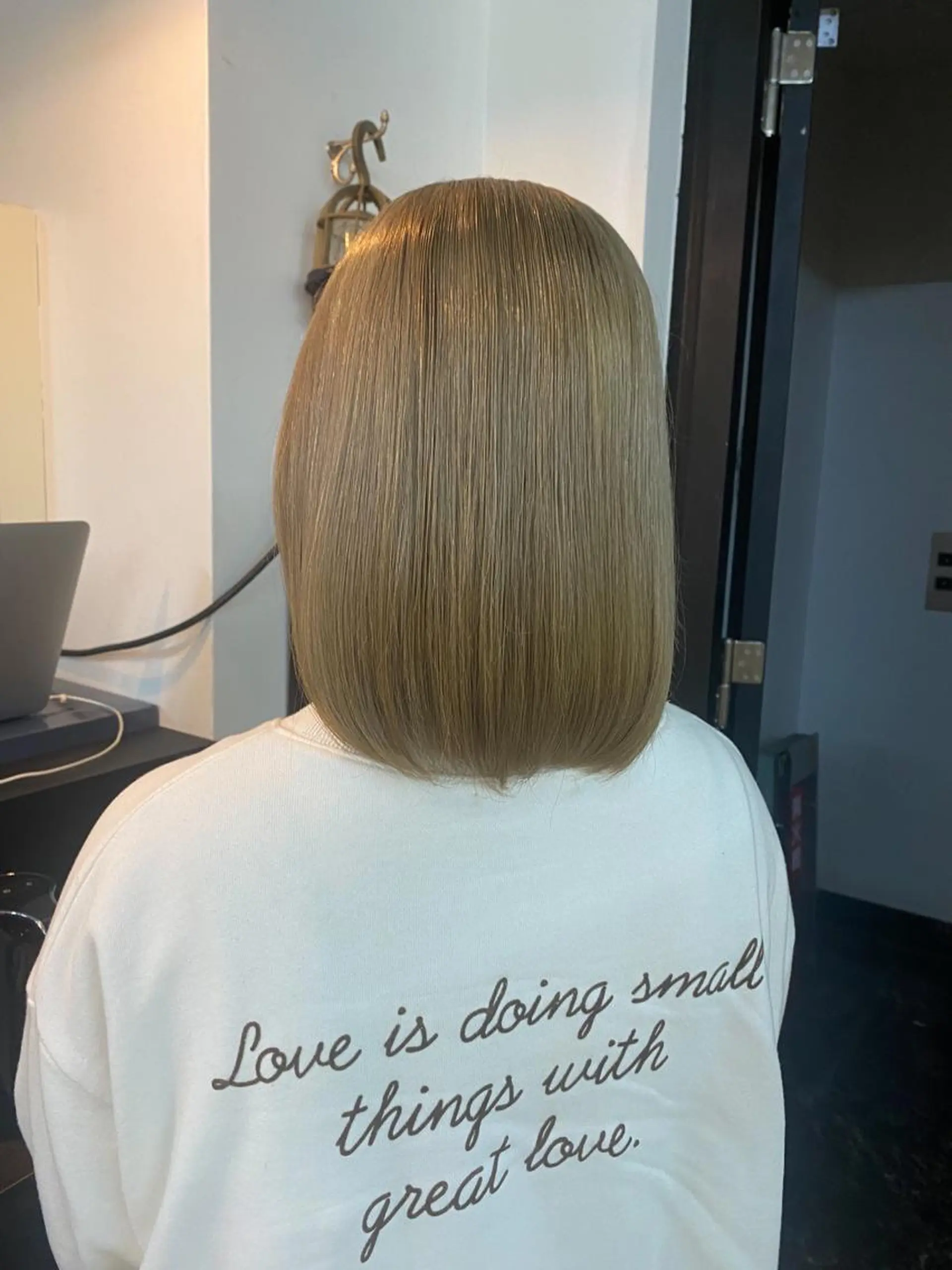 ミディアム カラー ハイトーンカラー ⭐️NAZUNAのヘアスタイル