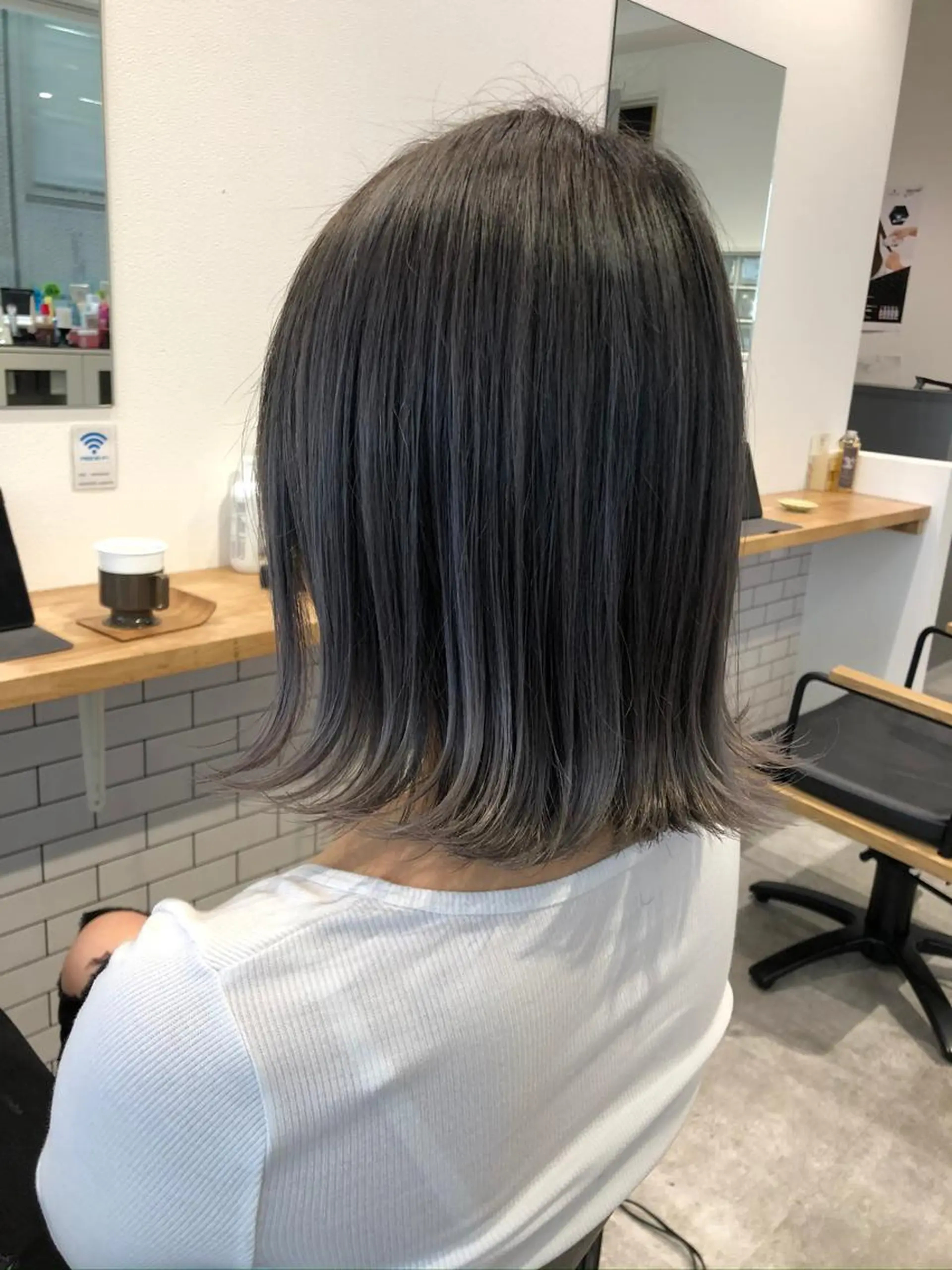 ショート カラー カット ヘアカラー トリートメント JILBLAN京都 ショート/ハイライトのヘアスタイル