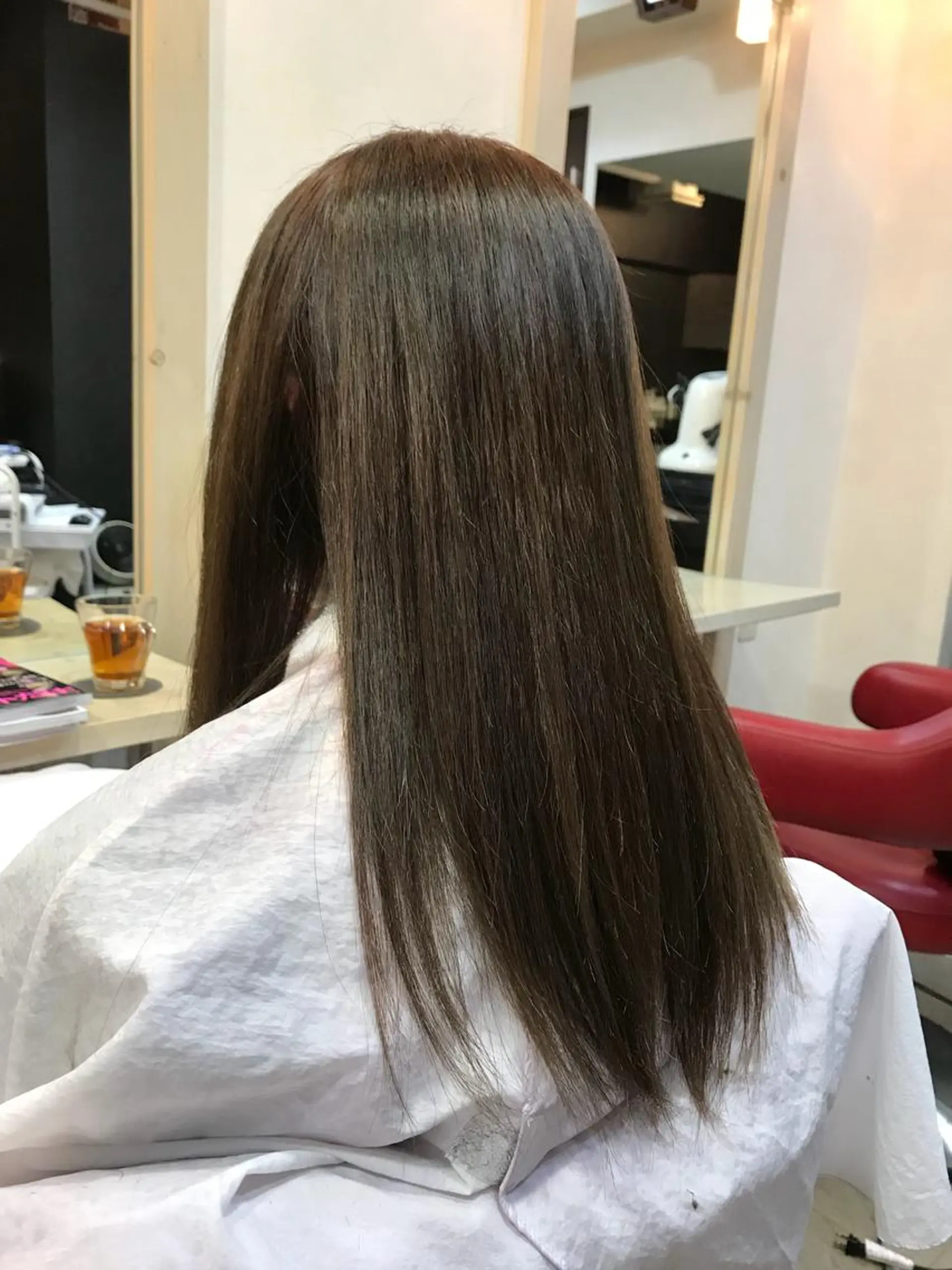 ロング カラー イルミナカラー ヘアカラー トリートメント ヘアセット ささき まさとのヘアスタイル