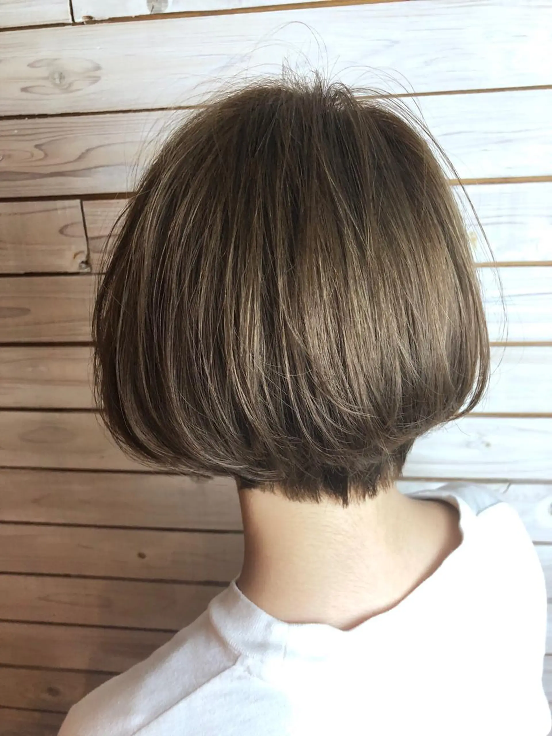 ショート カラー カット ヘアカラー 藤井 一輝のヘアスタイル