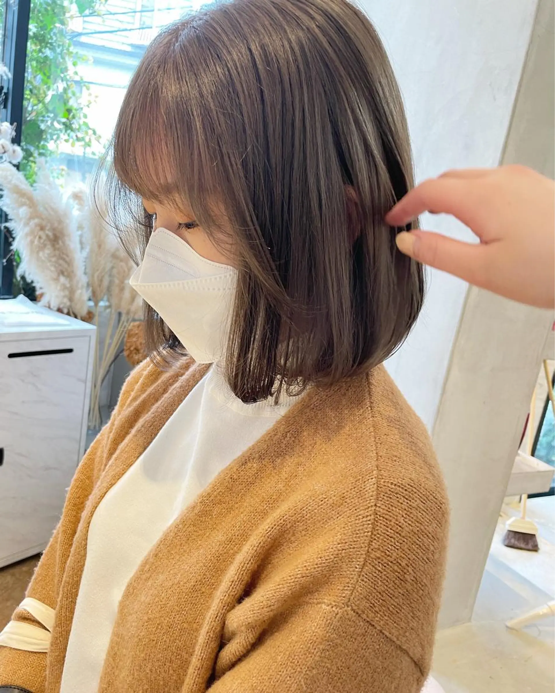 ショート カラー カット ヘアカラー トリートメント 🫧透明感ヘア🫧 🧸竹花　彩希🧸のヘアスタイル