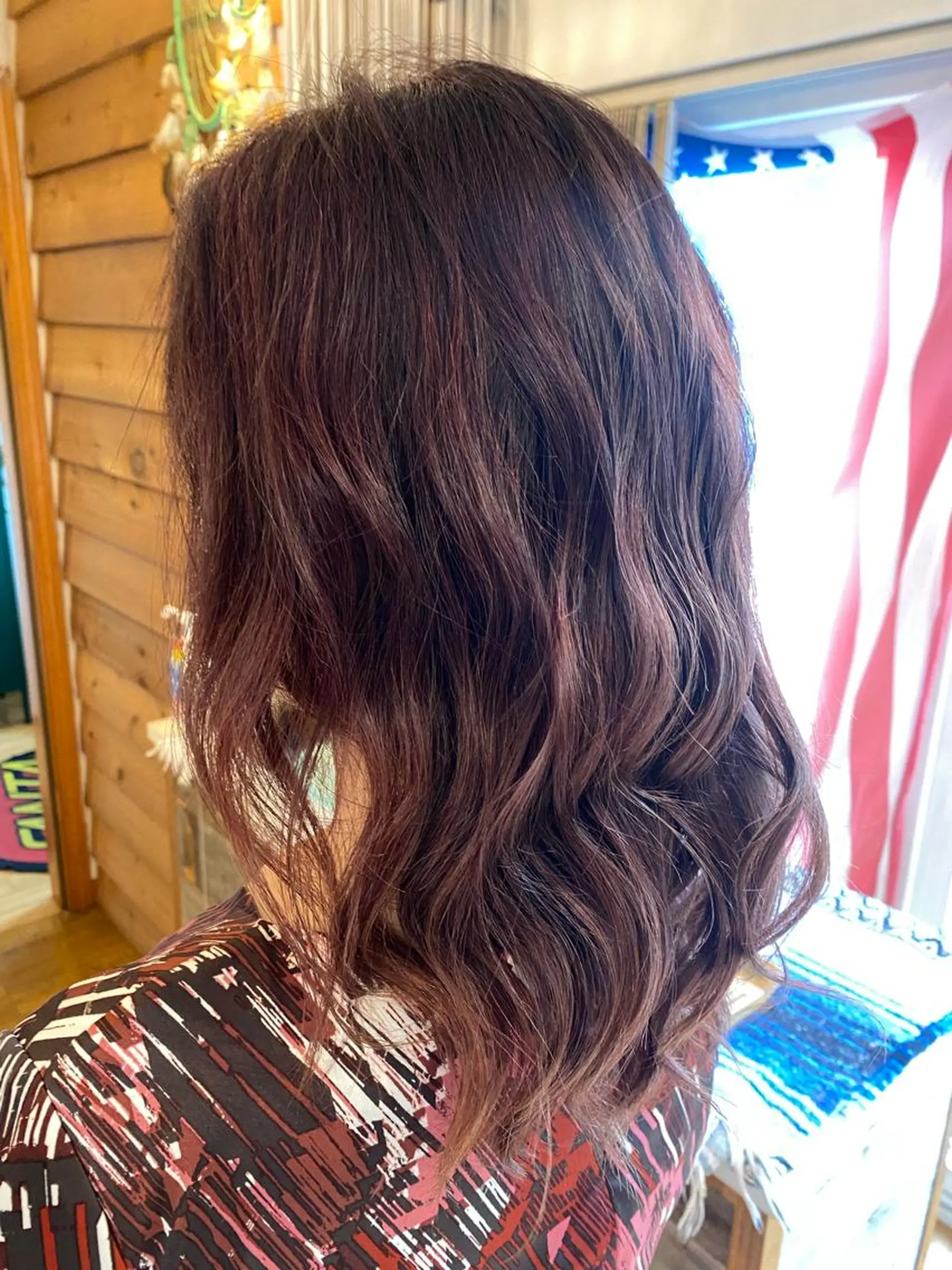 セミロング ヘアカラー トリートメント 青山 airaのヘアスタイル
