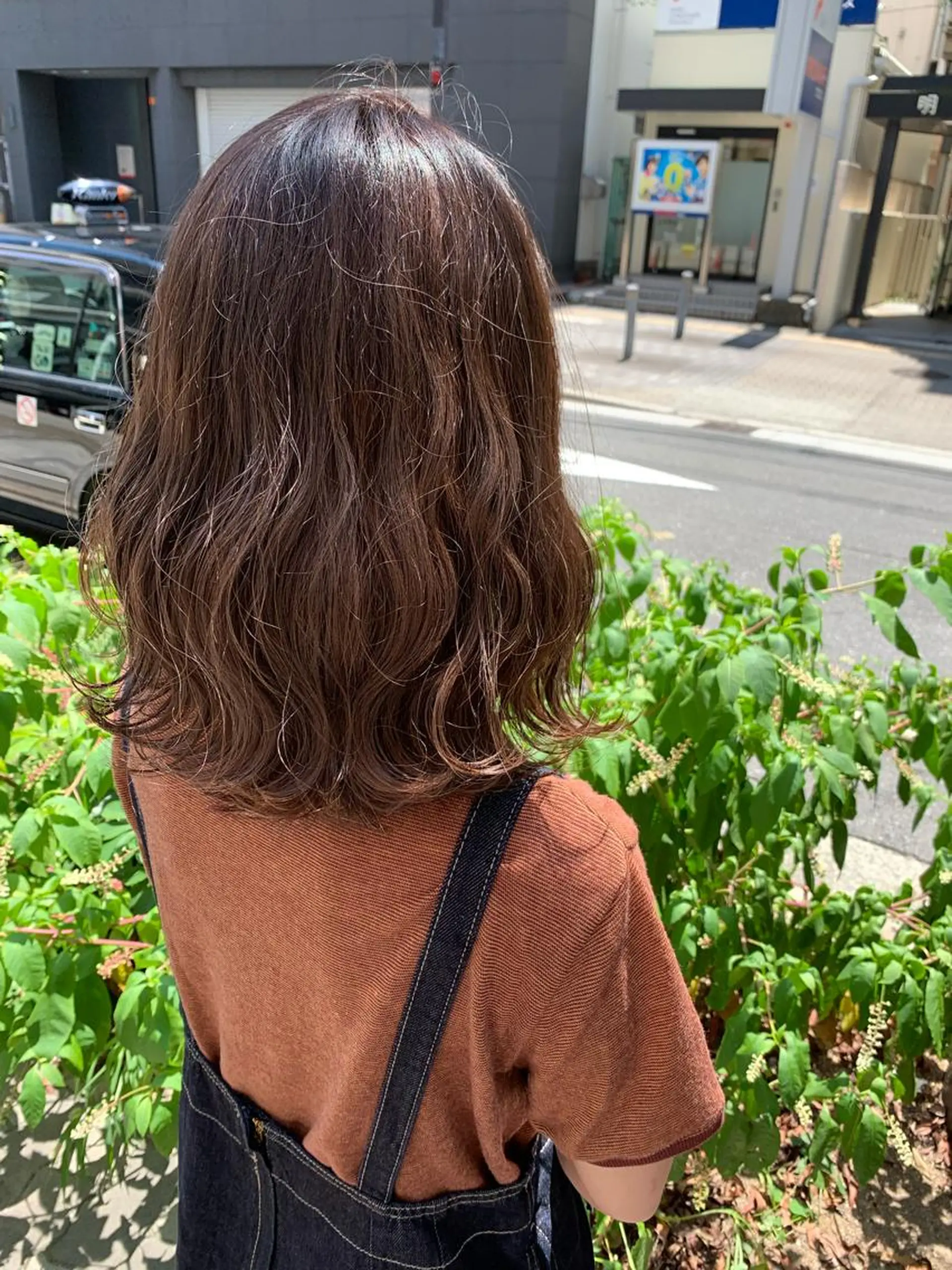 セミロング カット ヘアカラー ヘッドスパ 【酸性ストレート】 宮下和明のヘアスタイル