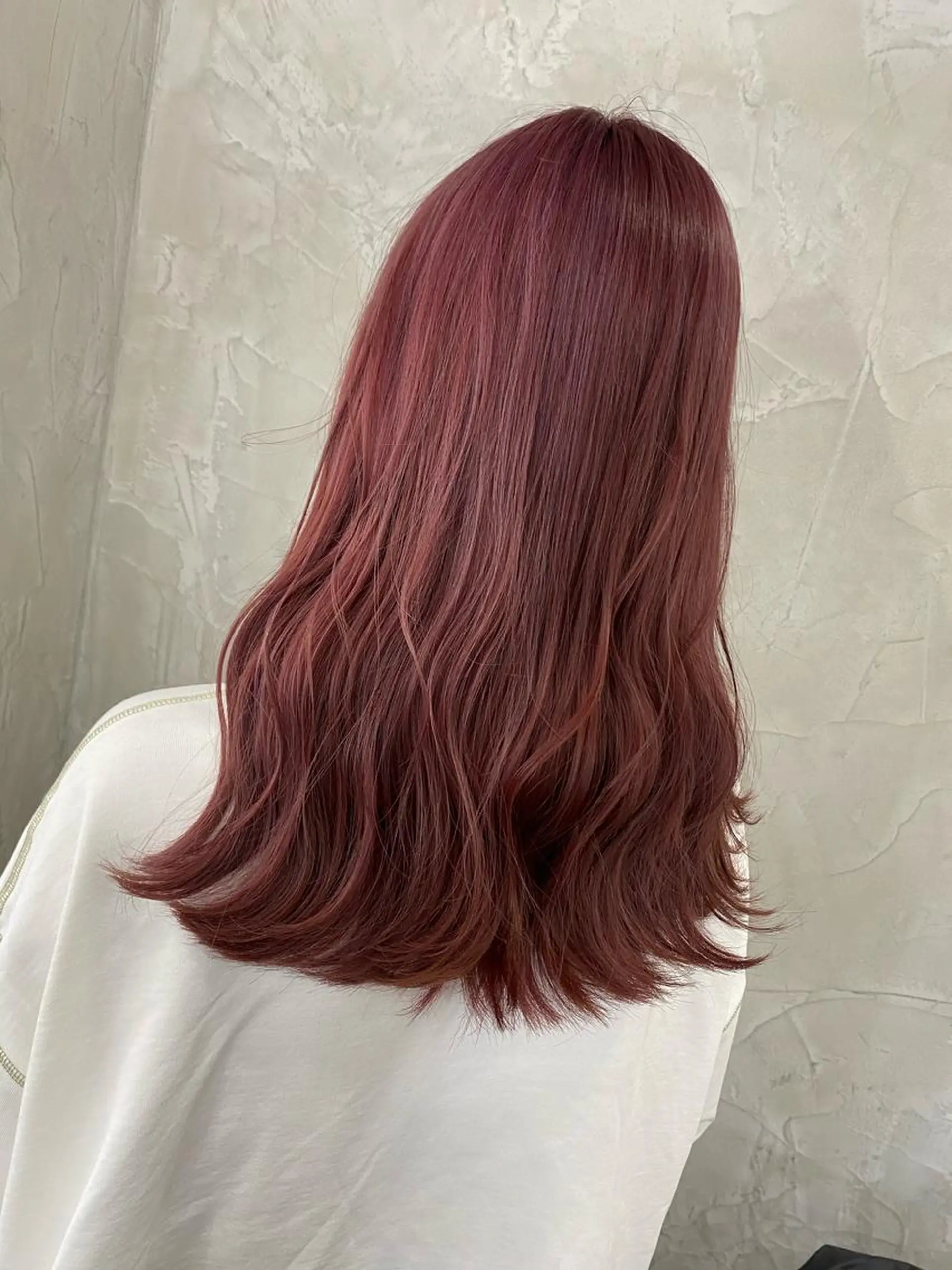 カラー fudge所属・MaisonHALU 松浦光咲のヘアスタイル
