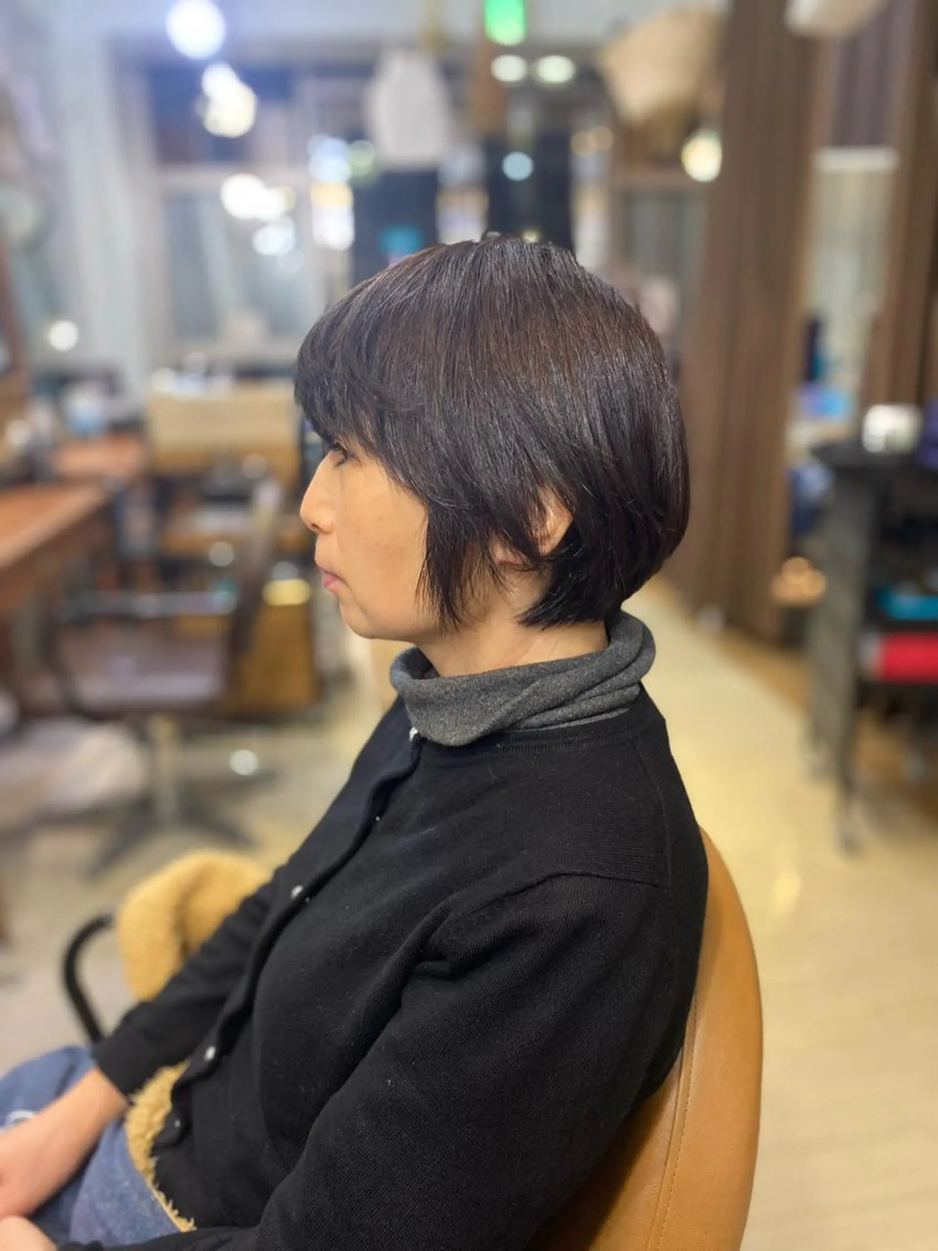 ショート ショートボブ ボブ ショートヘア sora所属・廣瀬 瞳のヘアスタイル
