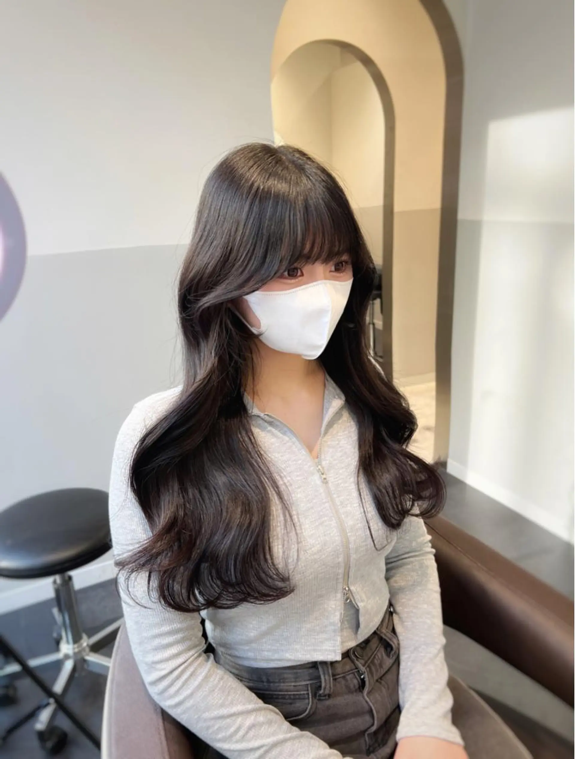 ロング 韓国風ヘア ロング SALOWIN east店6F所属・TAKUMI 【美髪特化】のヘアスタイル