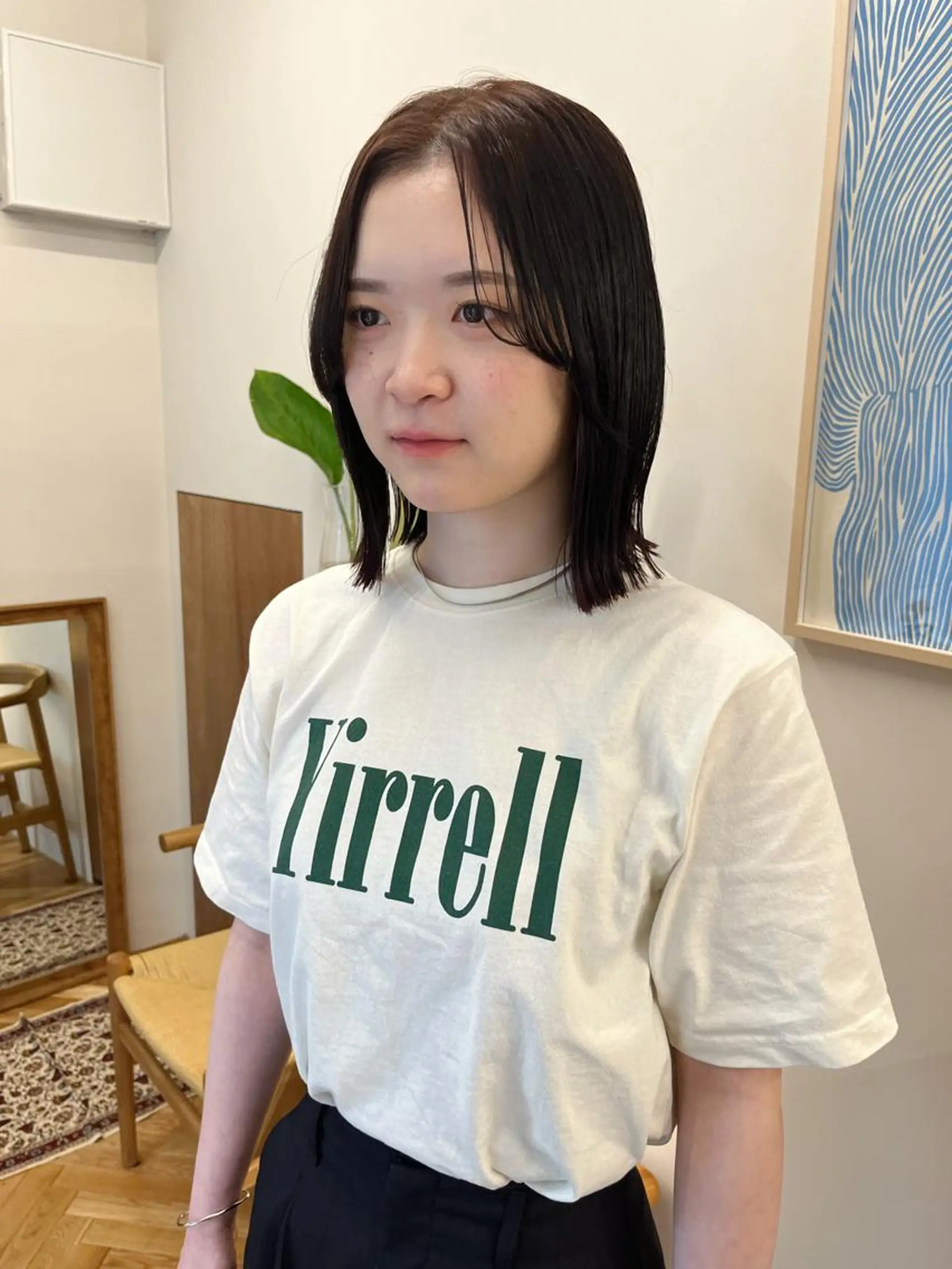 ミディアム 西山 紗耶香🪽 透明感カラー/ボブのヘアスタイル