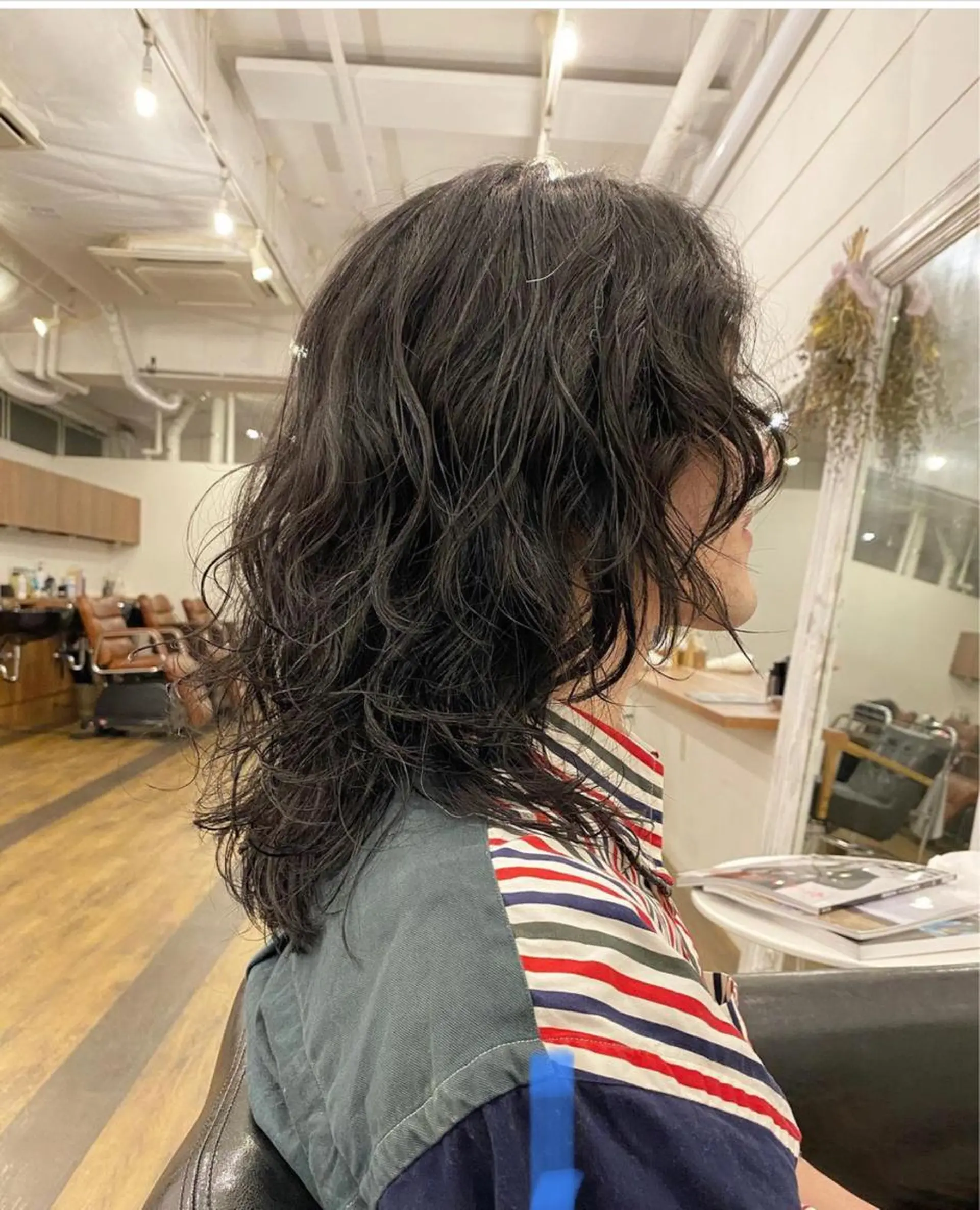 ロング パーマ メンズ カット 7Bridge所属・7Bridge 小西貫太のヘアスタイル