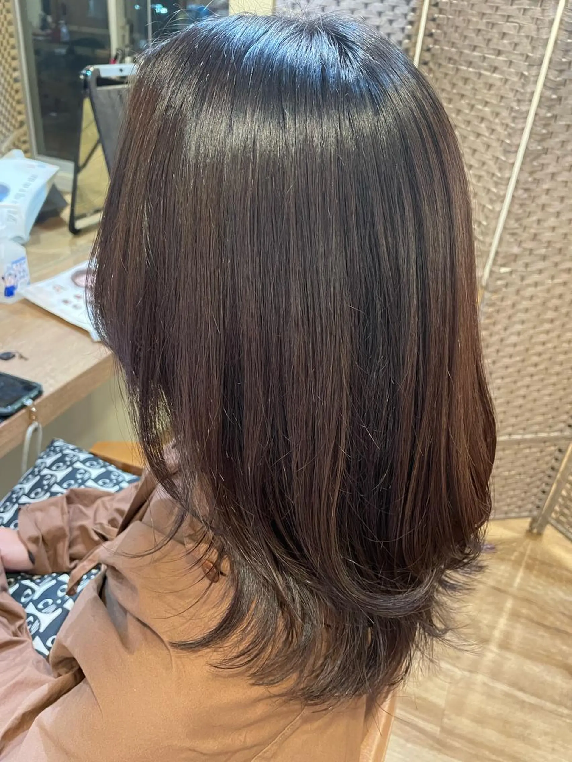 セミロング 林 花鈴🐇🌸のヘアスタイル