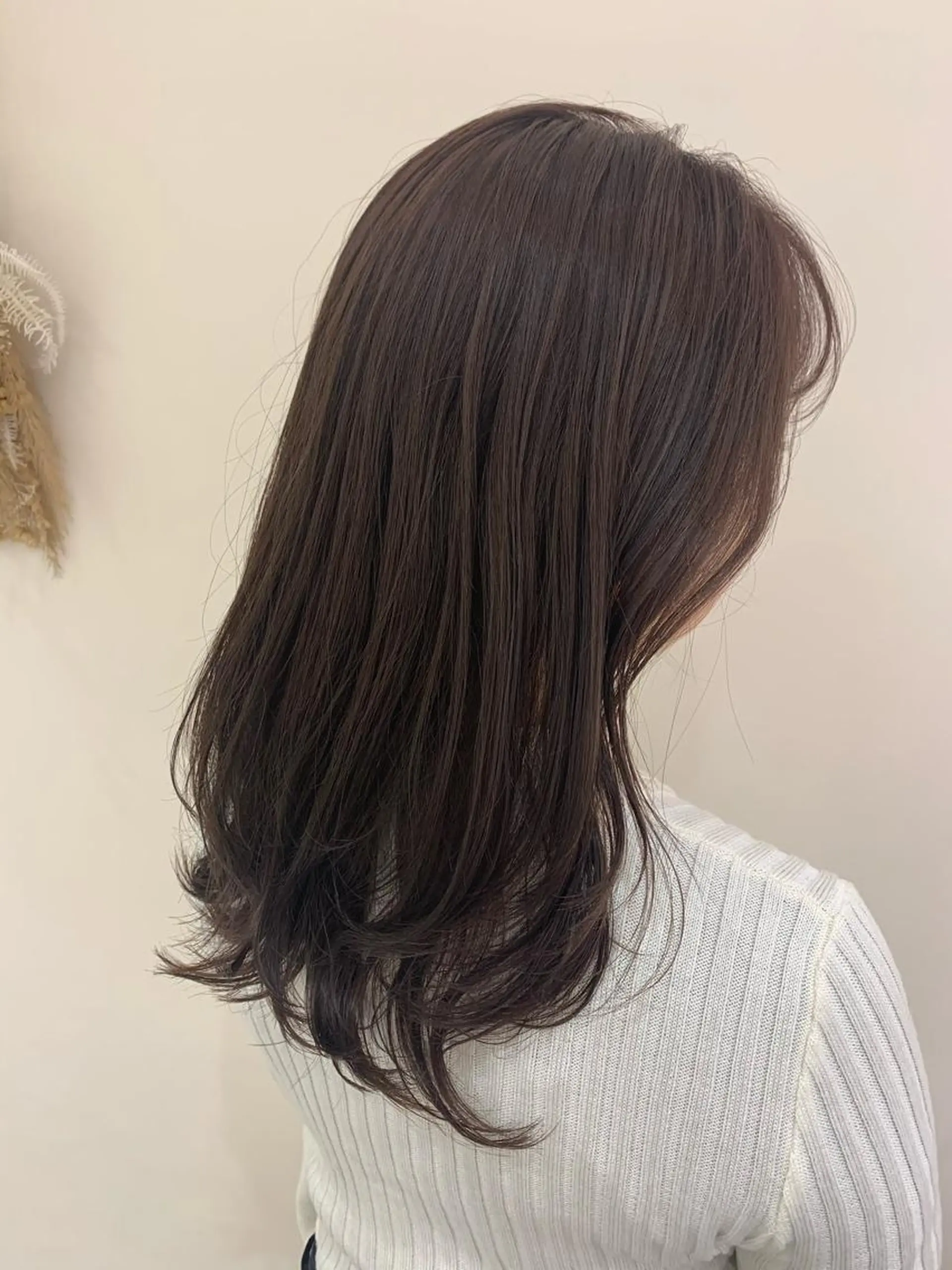 セミロング カラー レイヤーカット 🌹似合わせカラー/ 酸性縮毛🌹野本麗奈のヘアスタイル