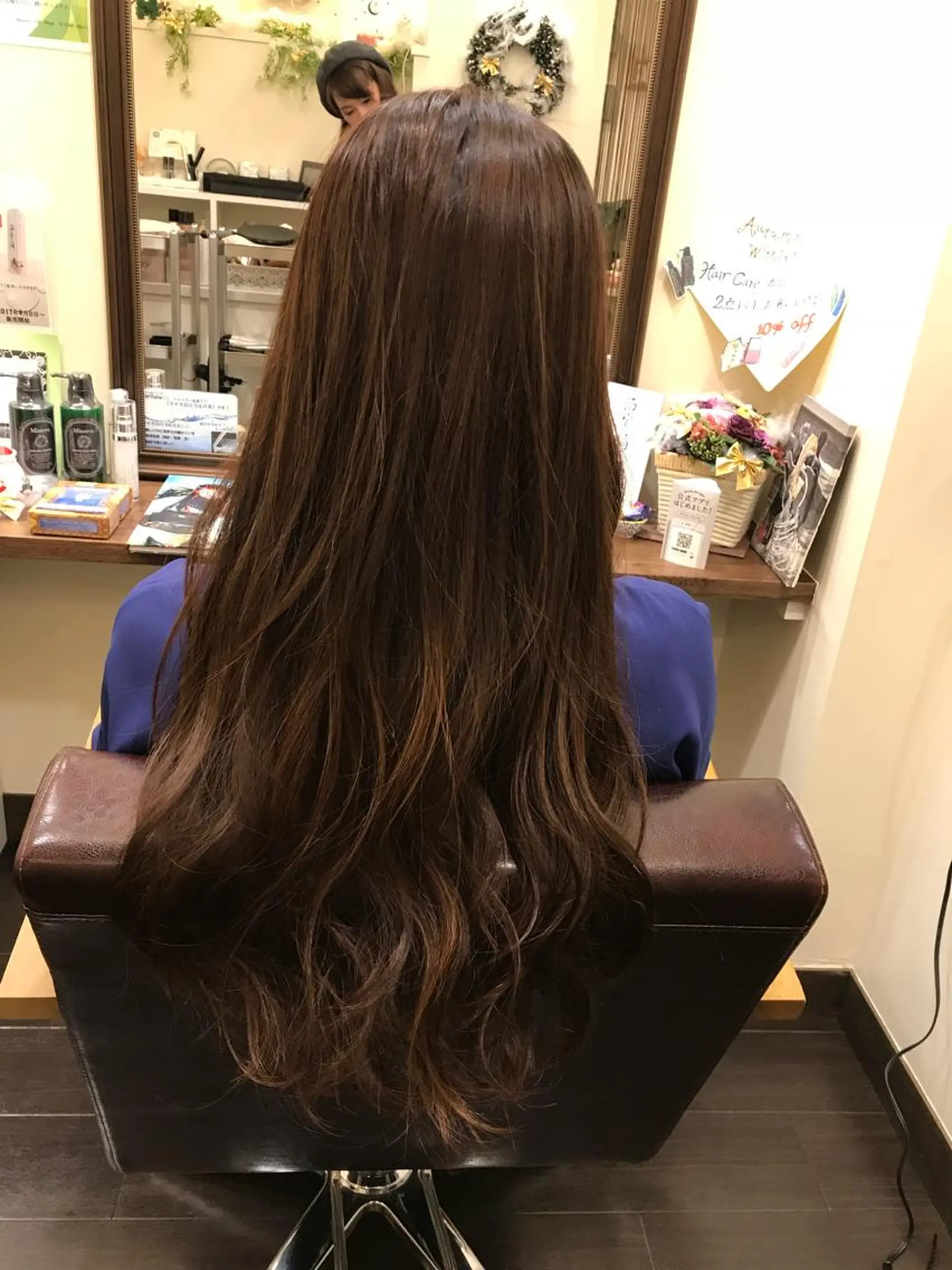 ロング soto所属・安藤 芽衣のヘアスタイル