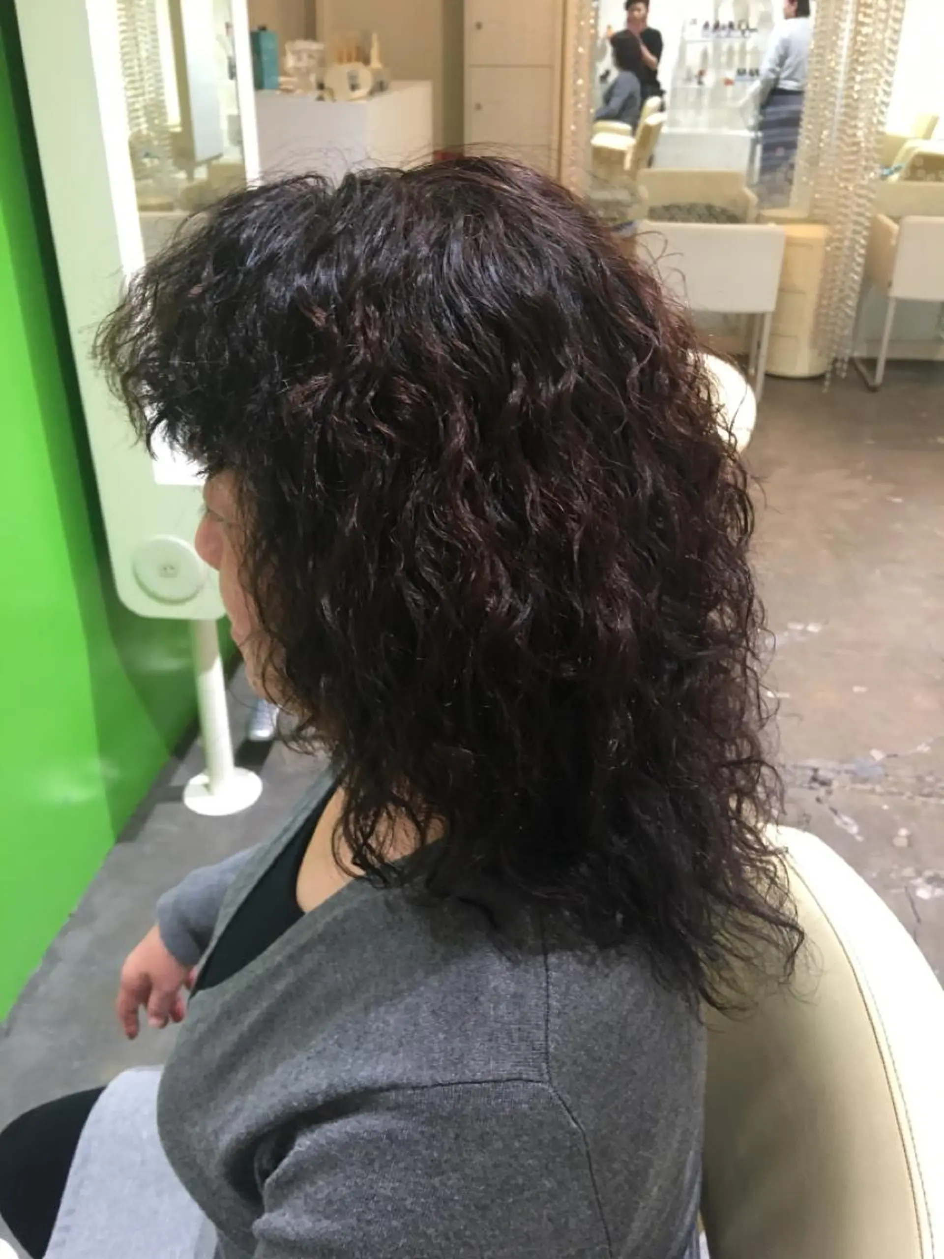 ロング パーマ 中村 碧のヘアスタイル