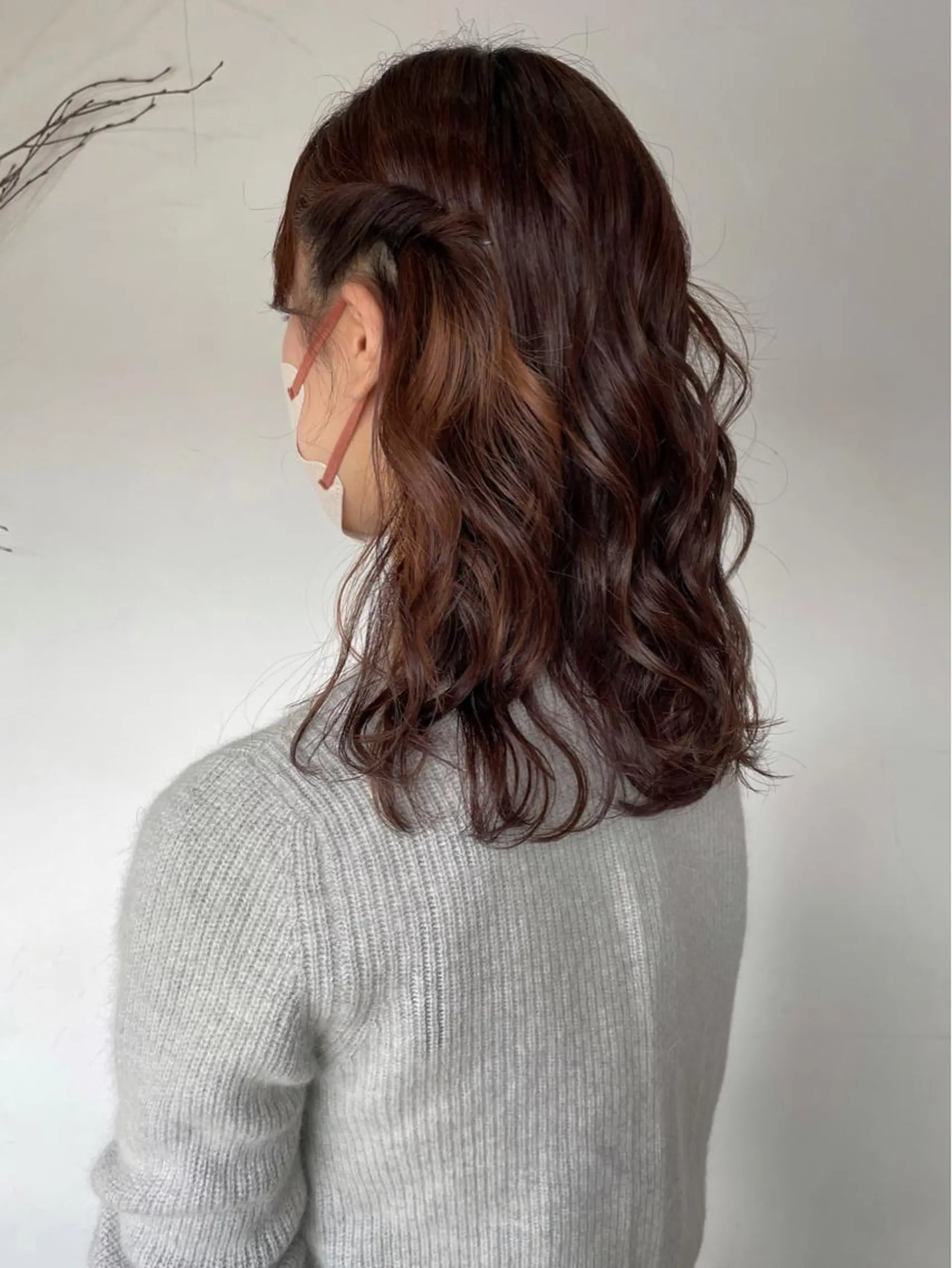 ヘアアレンジ silo所属・silo MOKA 顔周りカット🦦のヘアスタイル