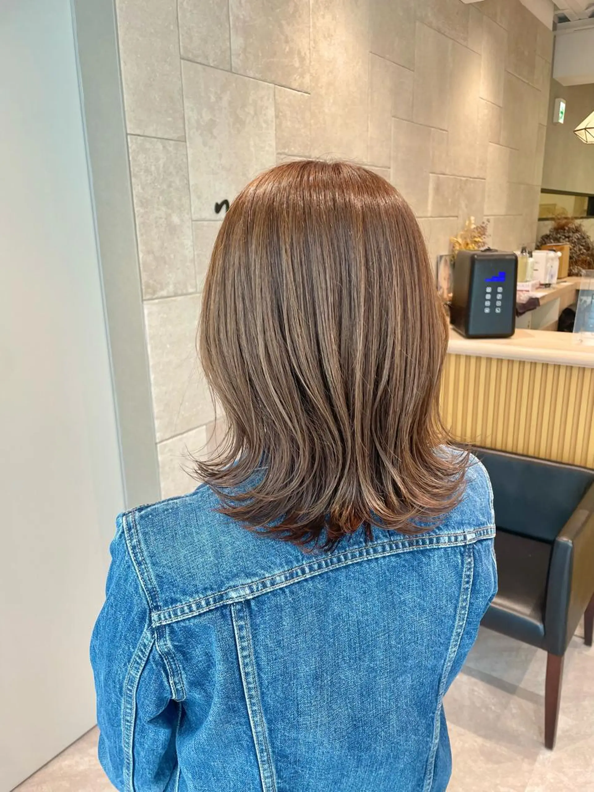 ミディアム カラー 艶カラー/髪質改善 🌙HARURU🌙のヘアスタイル