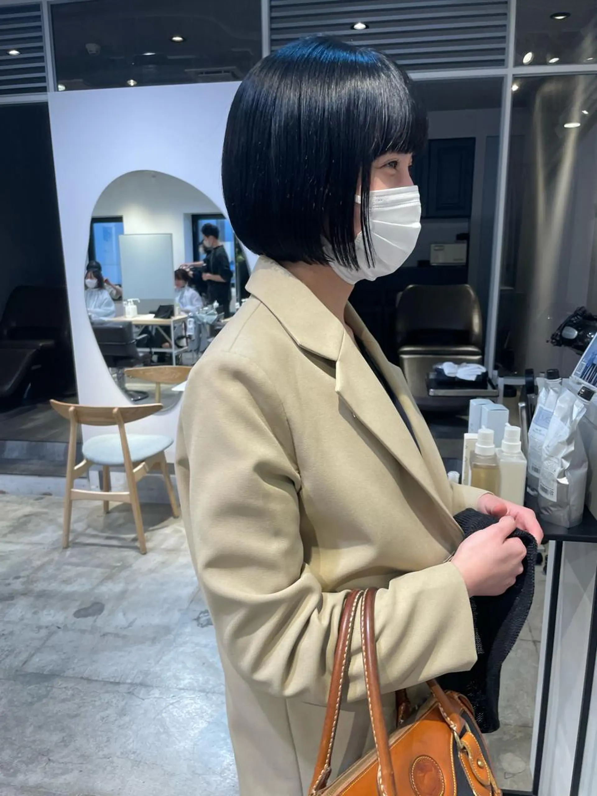 ショート ボブ 斉藤 瑞恵のヘアスタイル