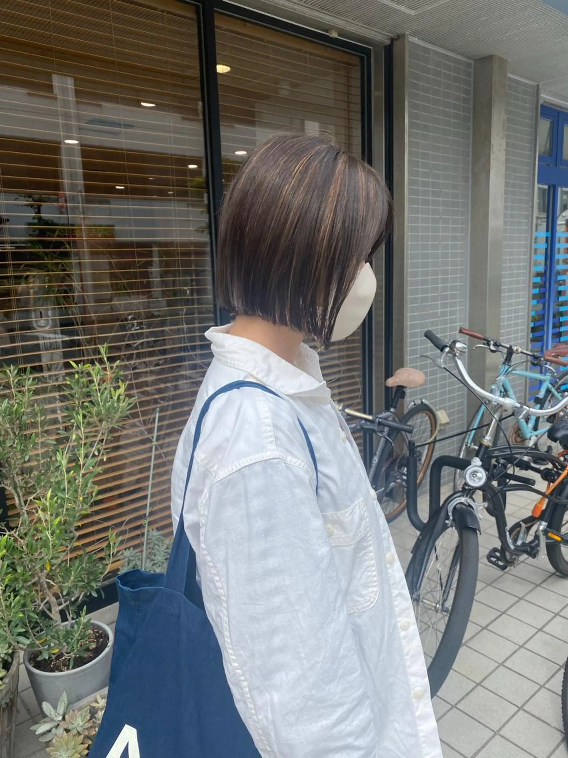 ショート カラー ハイライトカラー ハイライト カット ヘアカラー パーマ指名No1 /namiのヘアスタイル