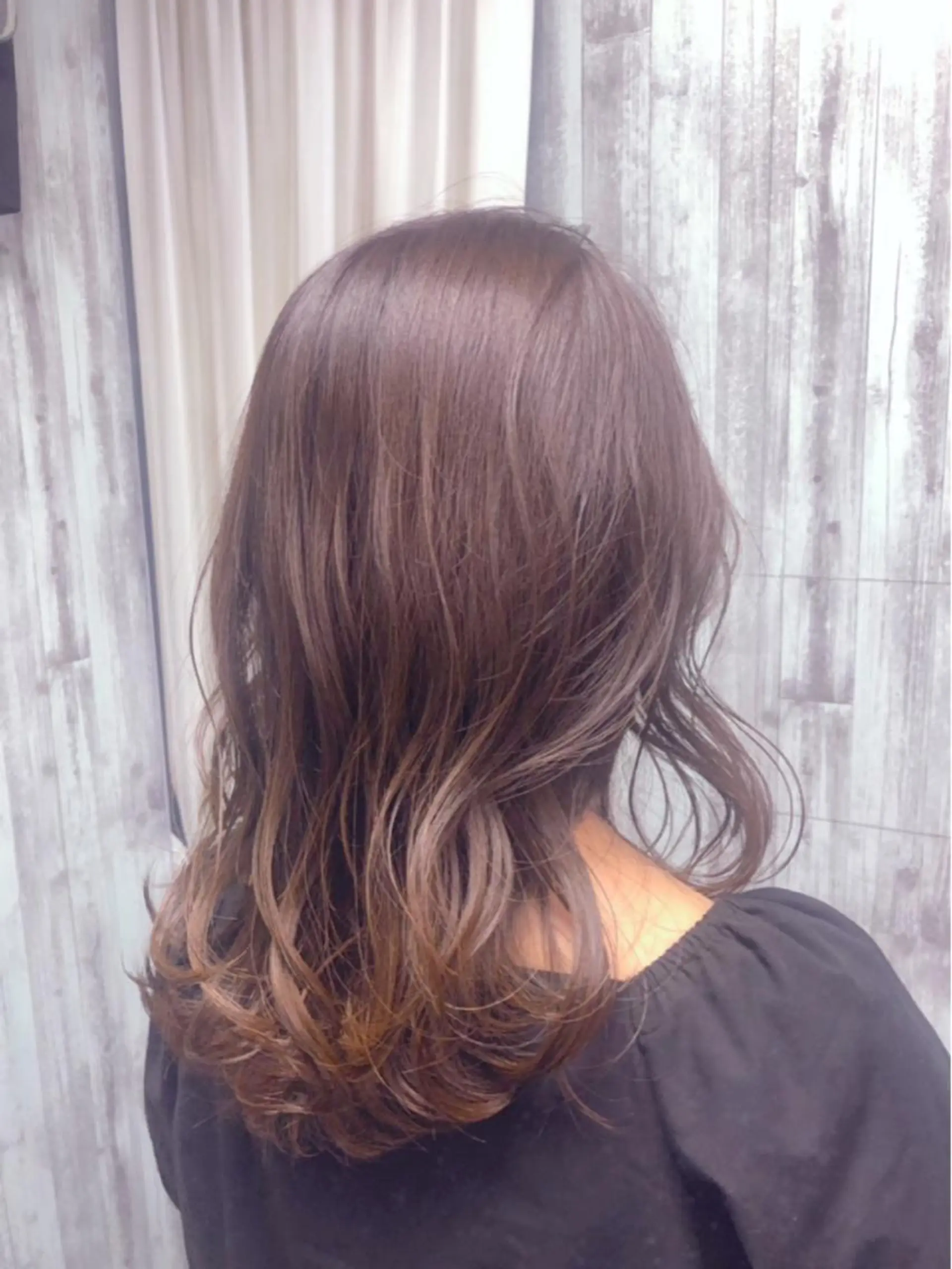ミディアム frame所属・🫧品のあるヘア カラー🫧片山聖のヘアスタイル