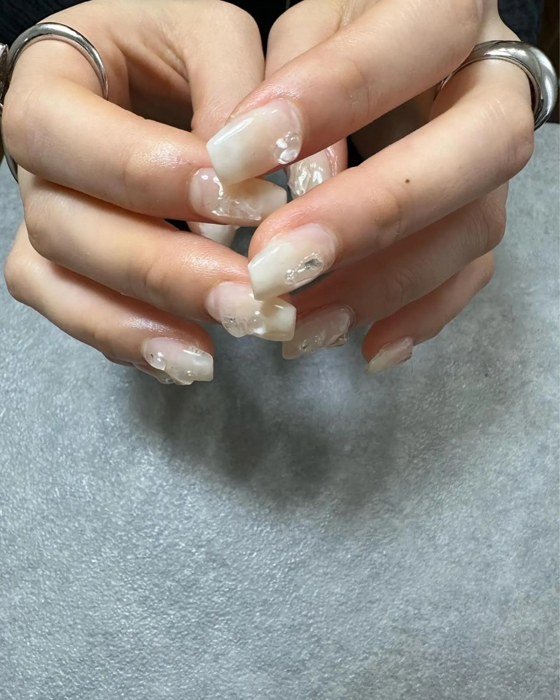 ネイル アートネイル ハンドネイル フットネイル kiii.__ ✴︎*のネイルデザイン