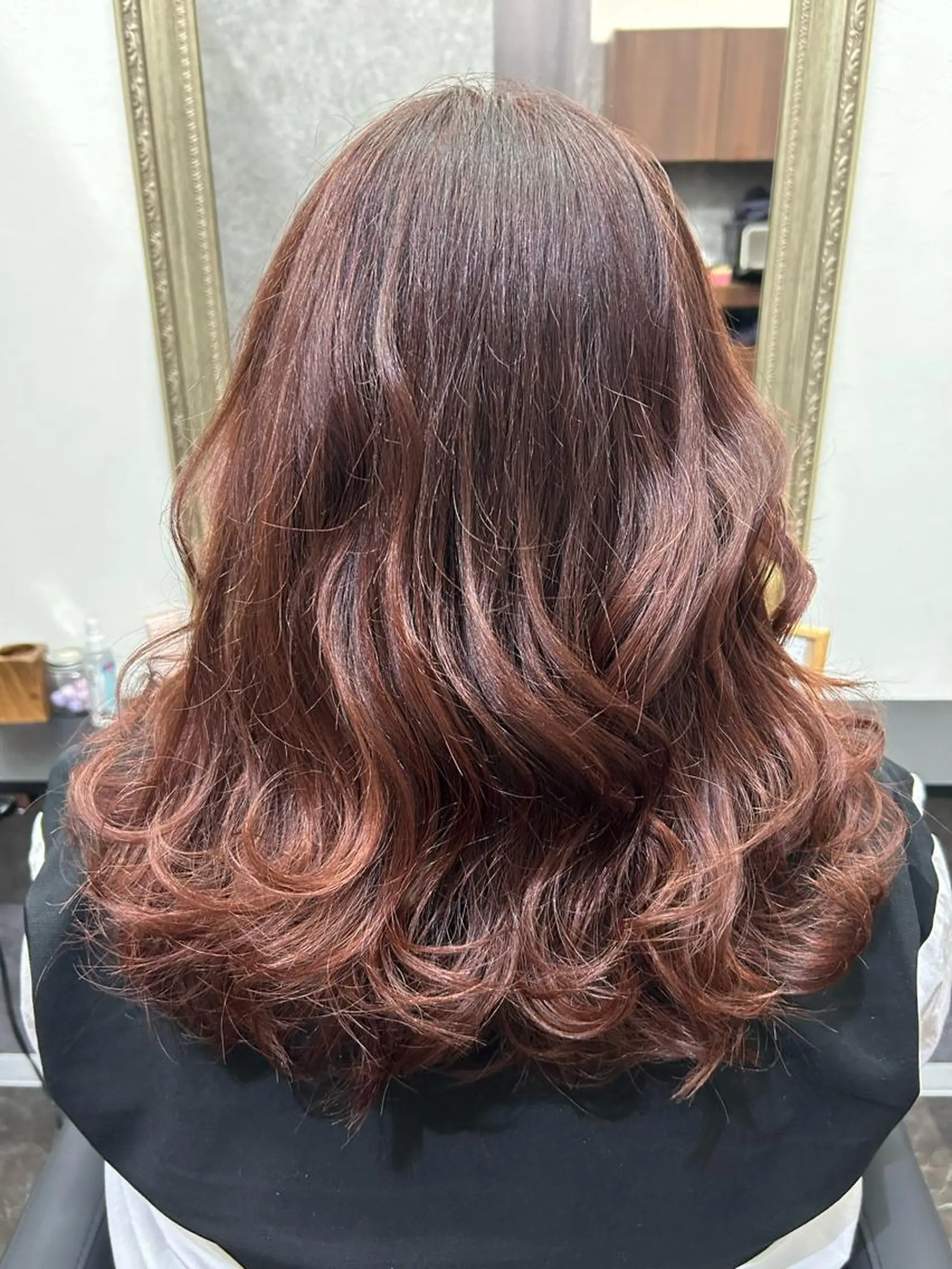 ミディアム カット ヘアカラー トリートメント 小野 【髪質改善】のヘアスタイル