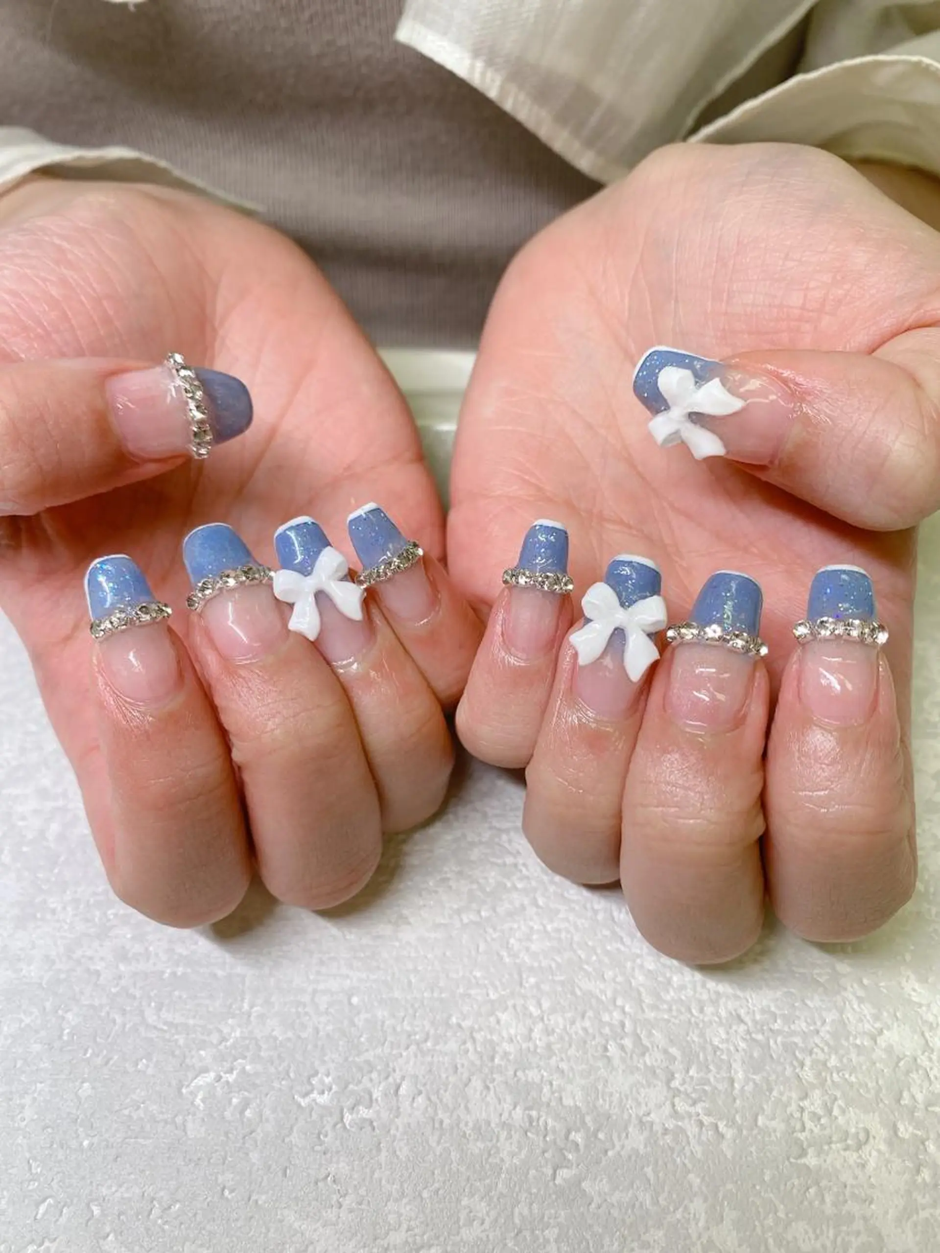 ミディアム ハンドネイル JNA認定講師🌸 RIEのネイルデザイン