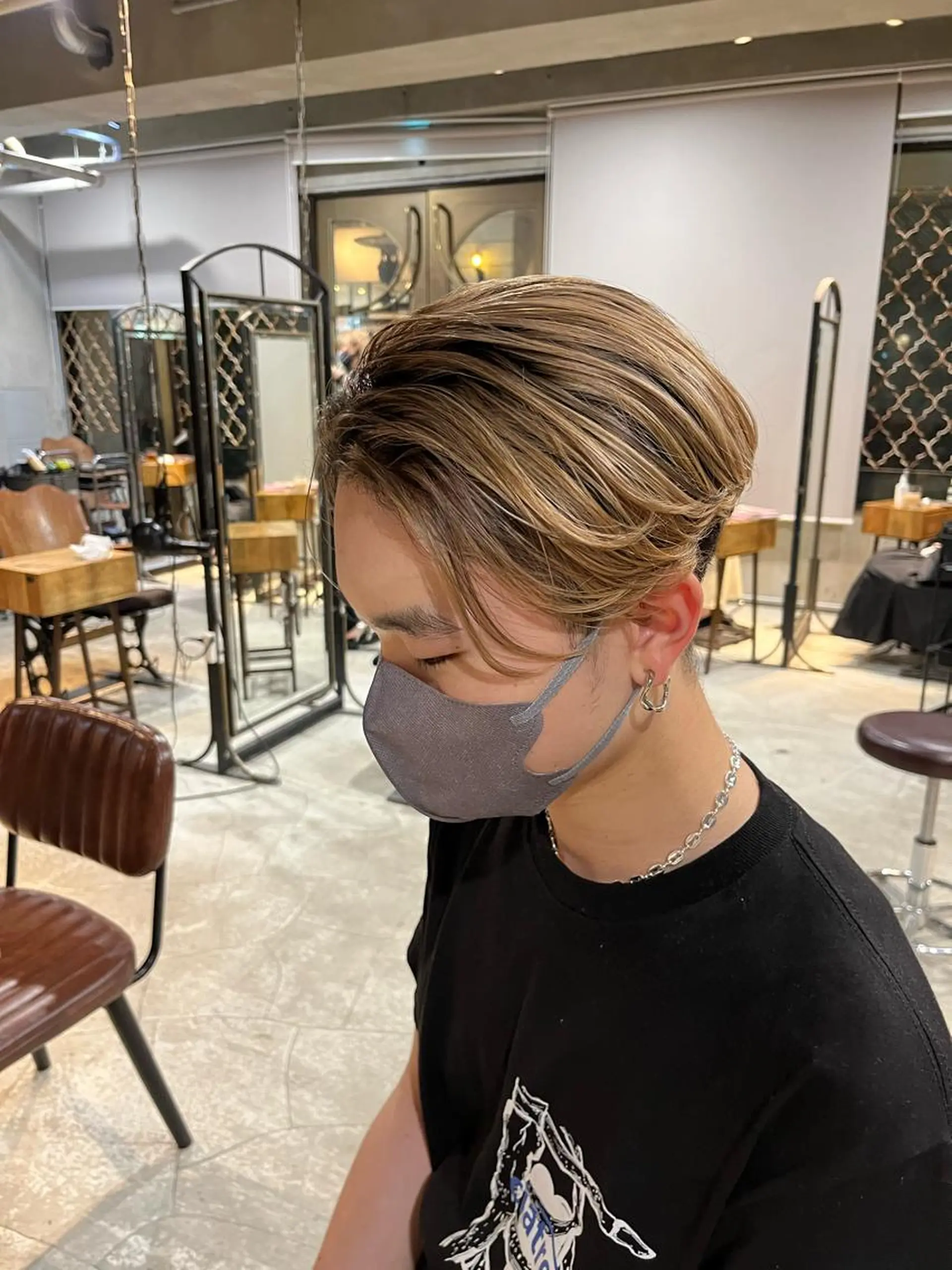 カラー メンズ メンズバレイヤージュ バレイヤージュ ヘアカラー トリートメント DX所属・✨メンズスタイル✨ Daiのヘアスタイル