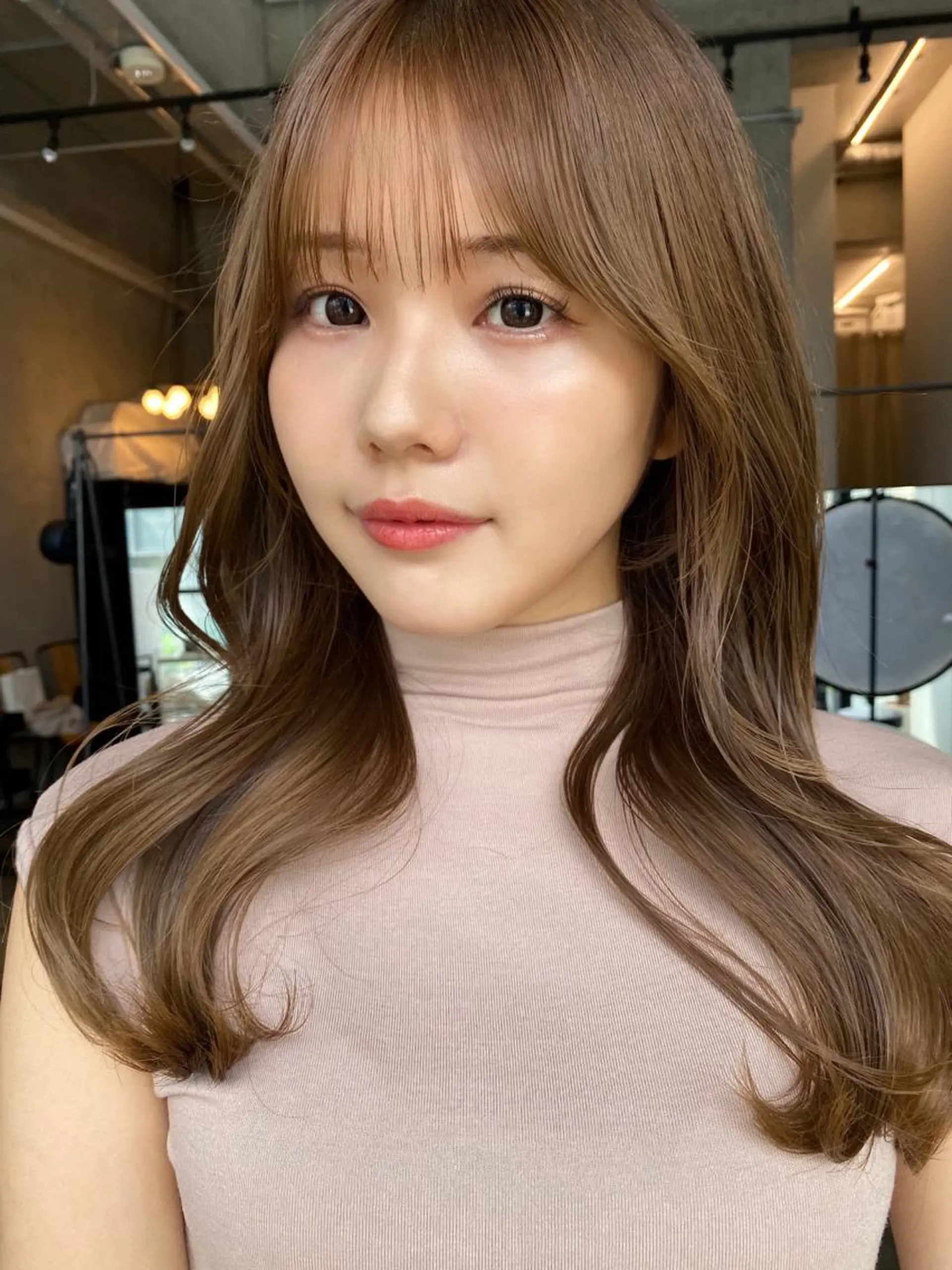 ロング カット ヘアカラー 縮毛矯正 トリートメント SALOWIN原宿AROA店所属・顔まわり神カット✂︎ 齋藤雄大【原宿】のヘアスタイル