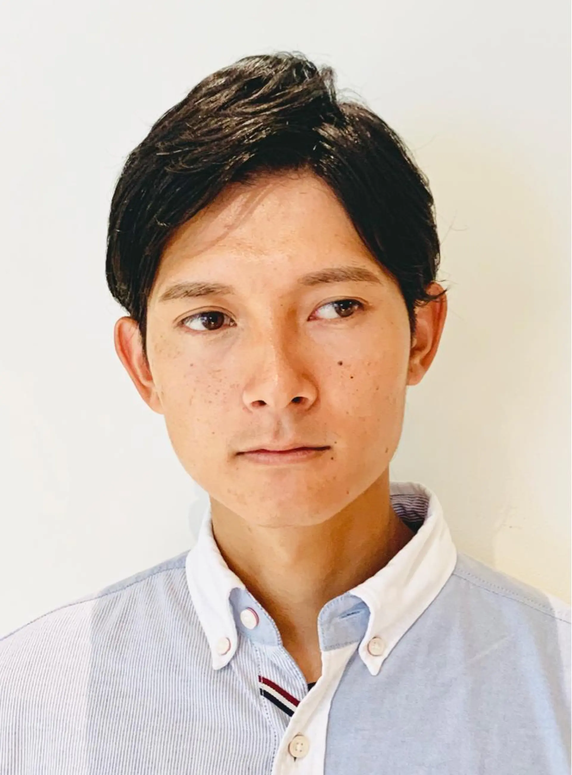 ショート カラー パーマ メンズ ワックス脱毛 amis by air所属・🎗銀座スタイリスト 🎗BABAのヘアスタイル
