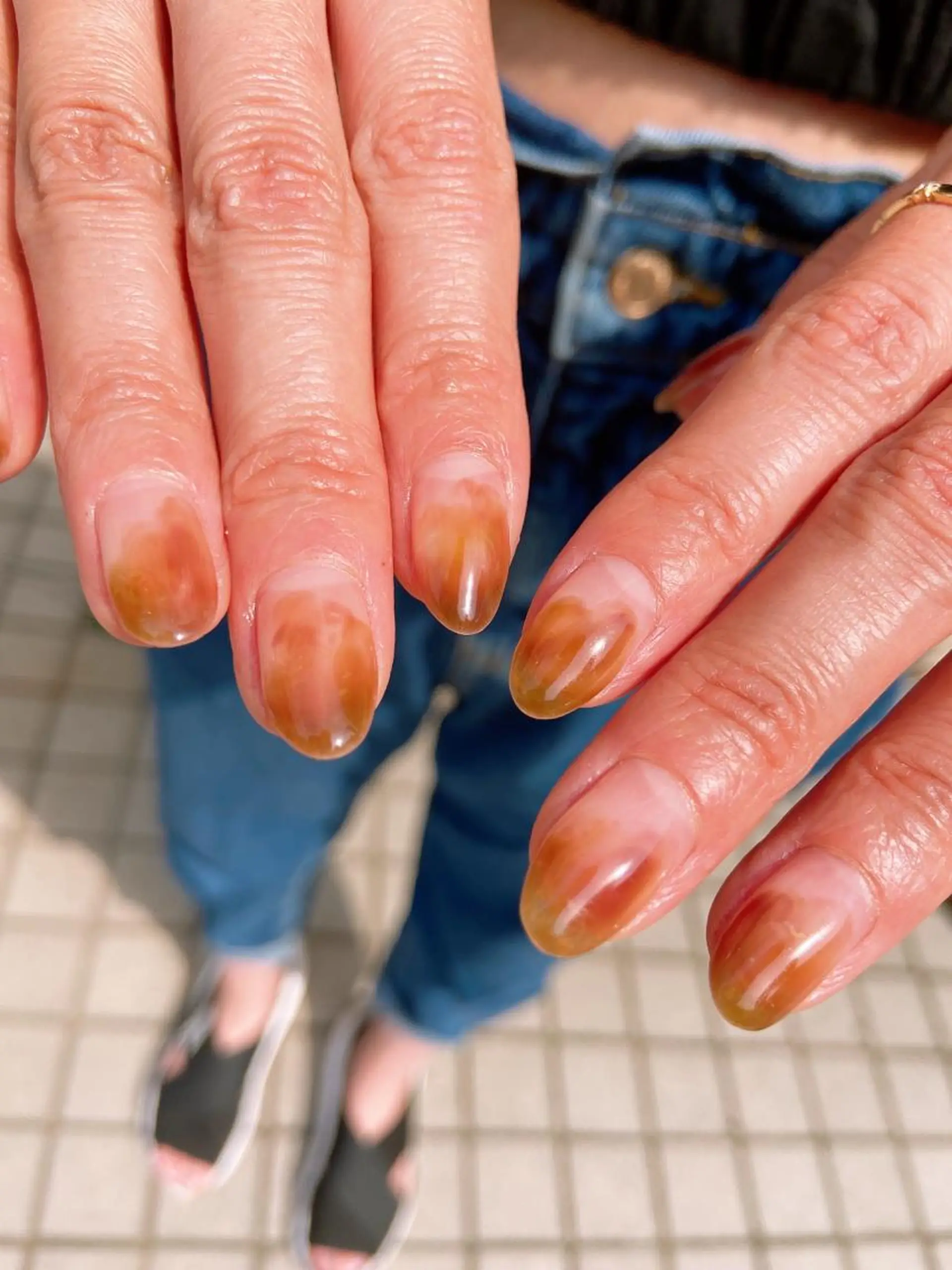 ネイル ニュアンスネイル G's  nail所属・横浜本郷台駅 《G's nail》のネイルデザイン