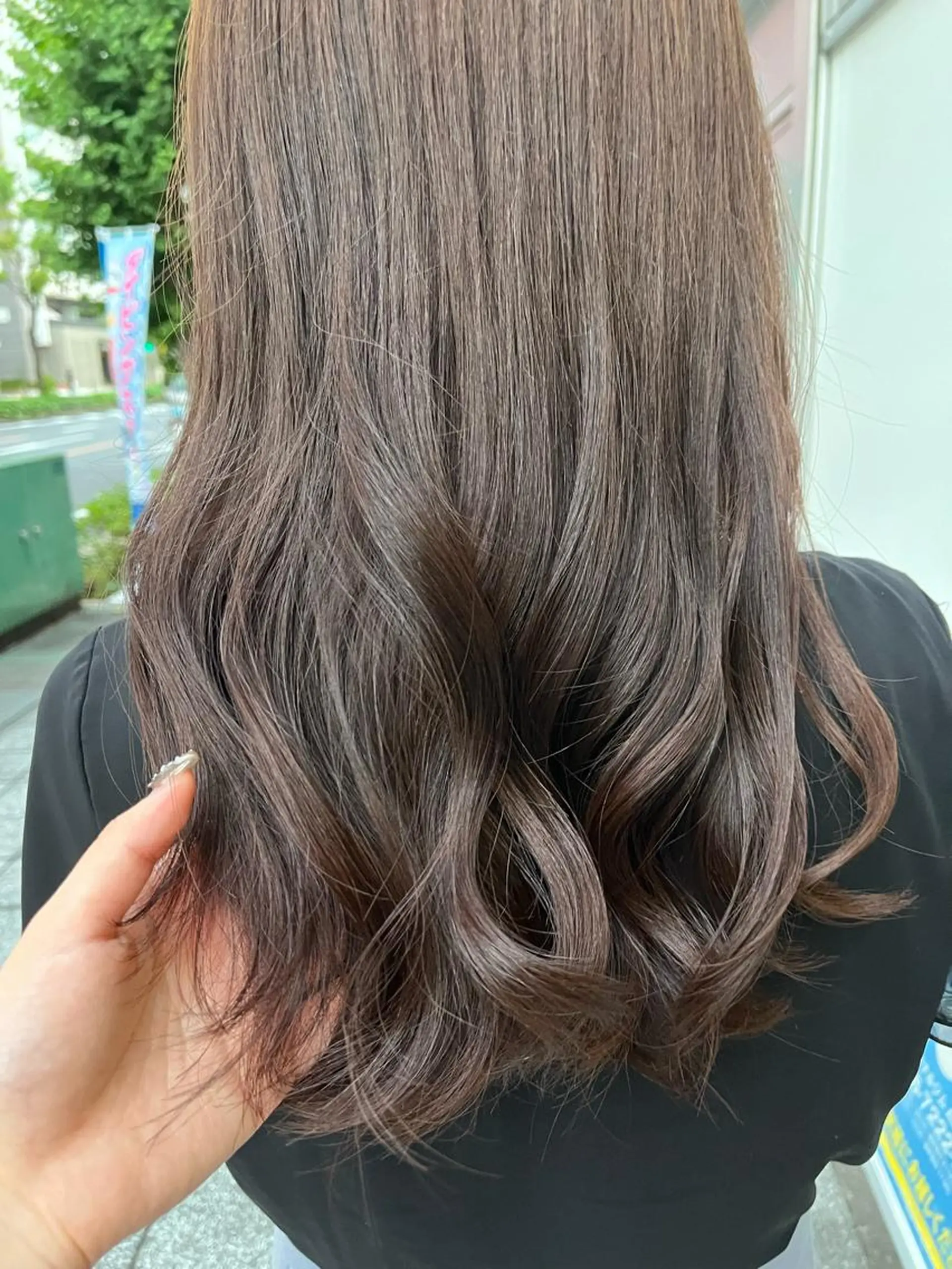 ロング カラー SIKI yuuna モテ韓国ヘア☁️のヘアスタイル
