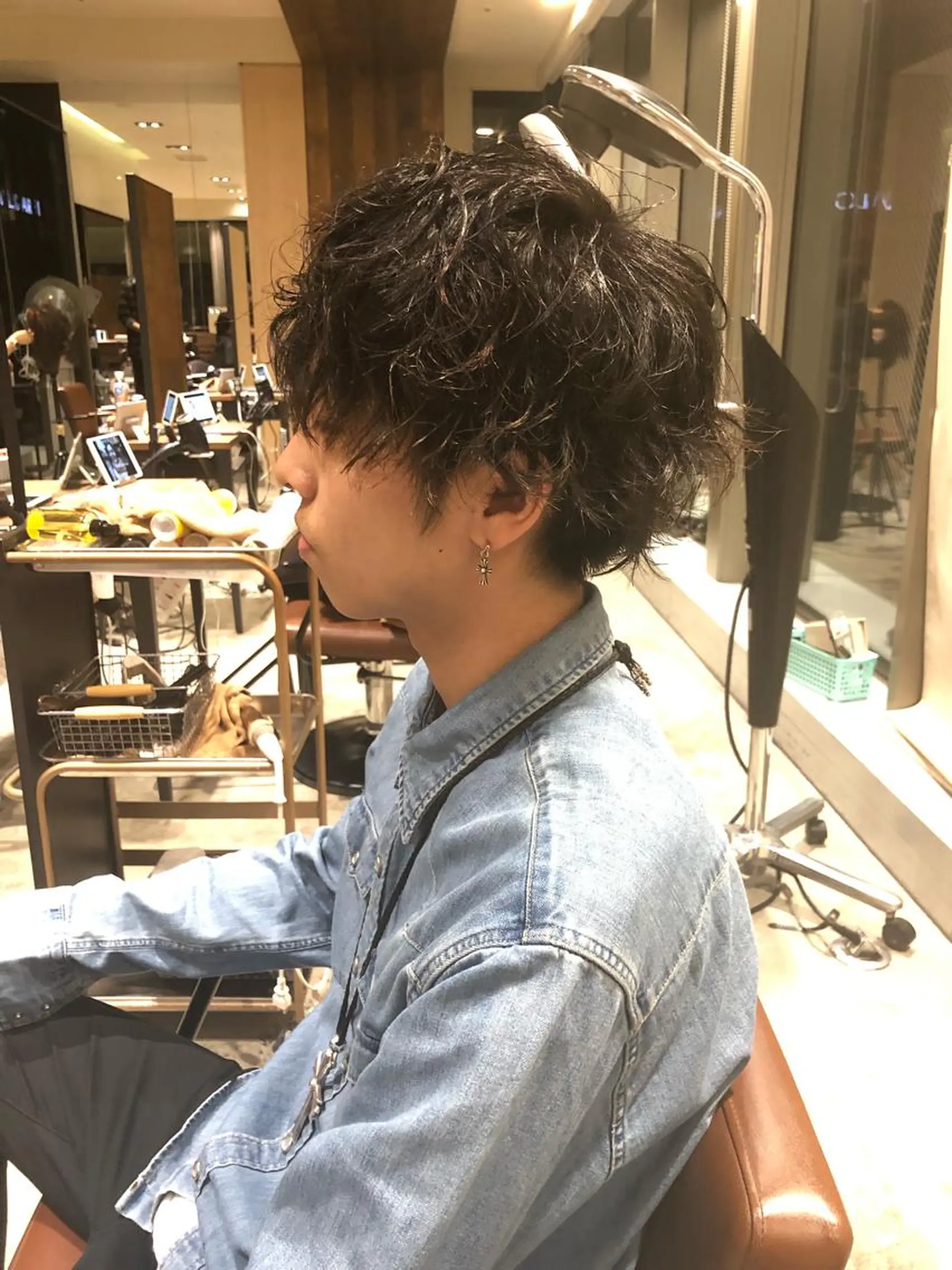 ショート メンズ メンズパーマ モテ髪をつくる✂️ 佐藤ヒロのヘアスタイル